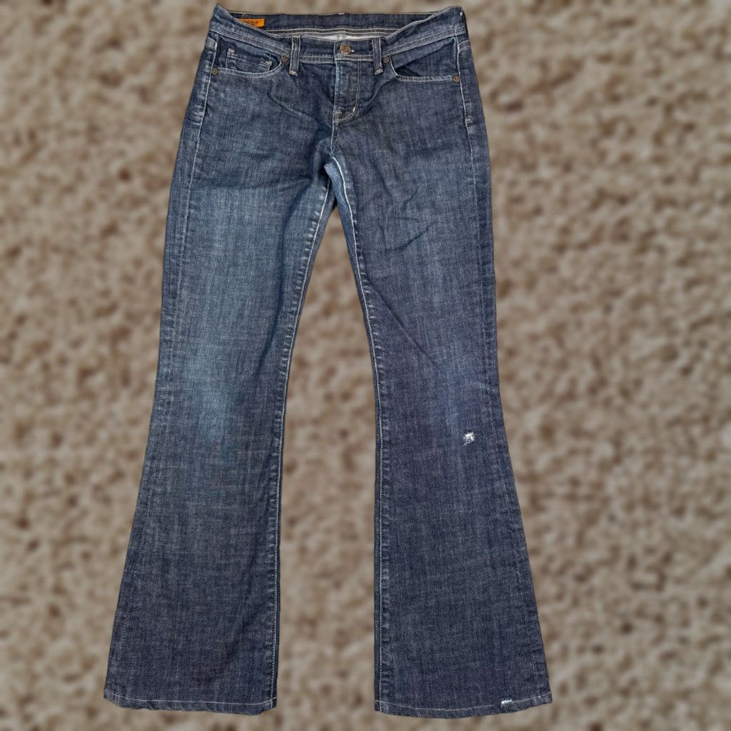 Citizens Of Humanity Citizens of Humanity Jeans Women 28 Blue Flare Distressed Denim 5-Pocket Stretch Vintage? No Size ONE SIZE - 1 Thumbnail