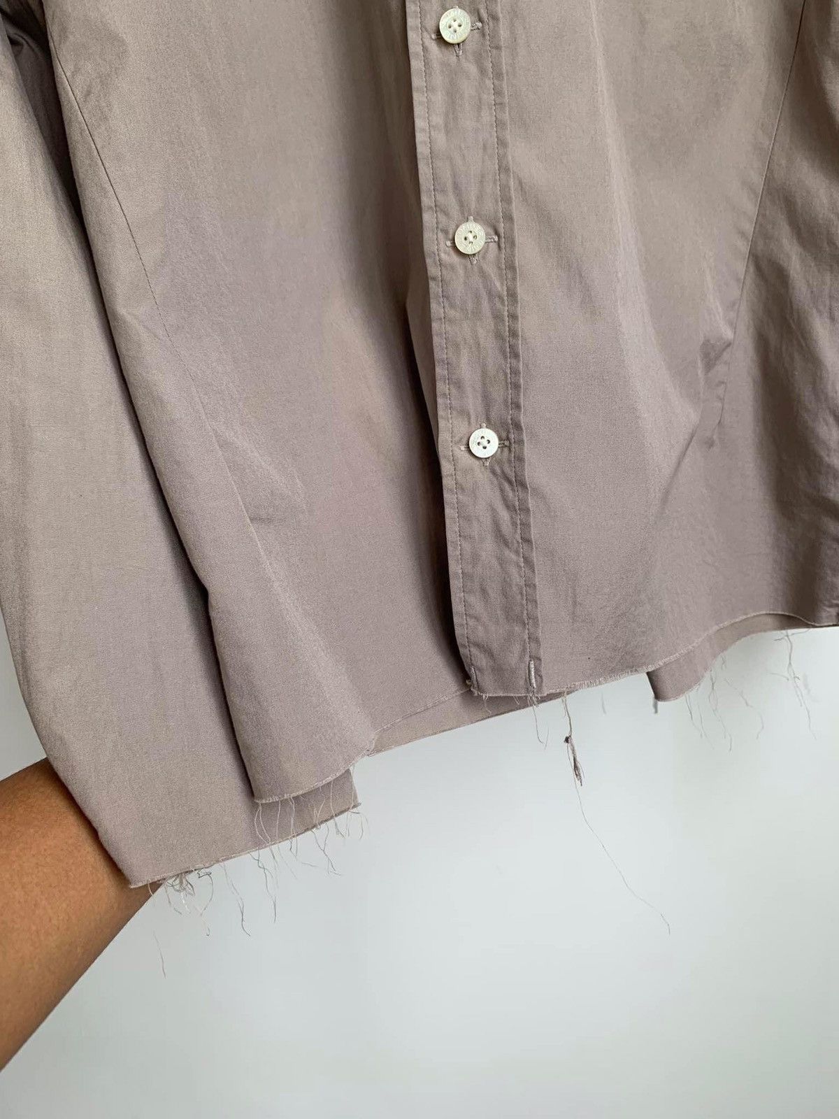 Number (N)ine × Takahiromiyashita The Soloist. 2001 Number Nine Knight Croped Shirt Size US M / EU 48-50 / 2 - 5 Thumbnail