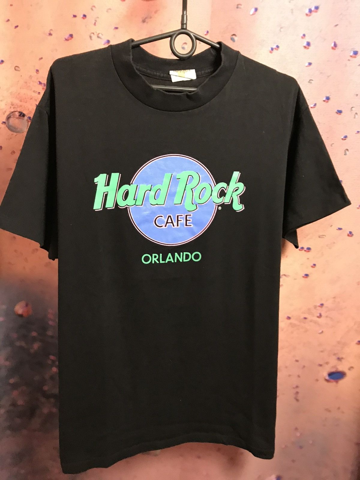 Band Tees × Hard Rock Cafe × Vintage Vintage Hard Rock Cafe Orlando streetwear tee Size US L / EU 52-54 / 3 - 2 Thumbnail