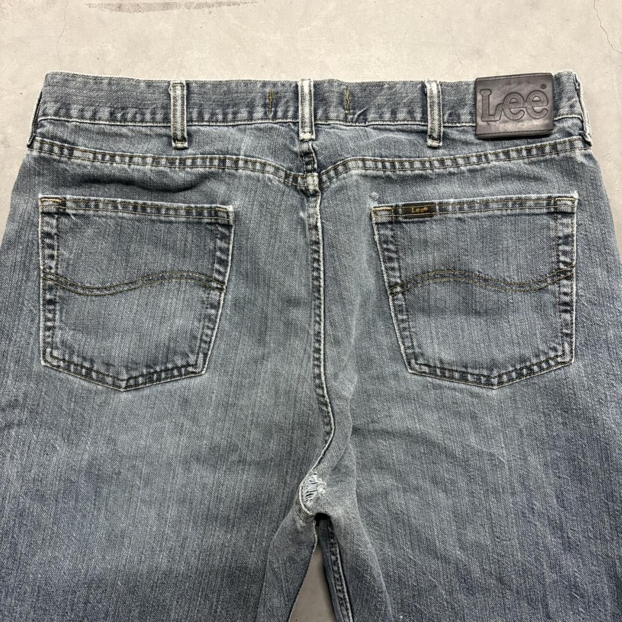 Vintage Crazy Vintage Y2K/2000s Baggy Skater Style Dark Wash Denim Jeans! Size US 38 / EU 54 - 7 Thumbnail