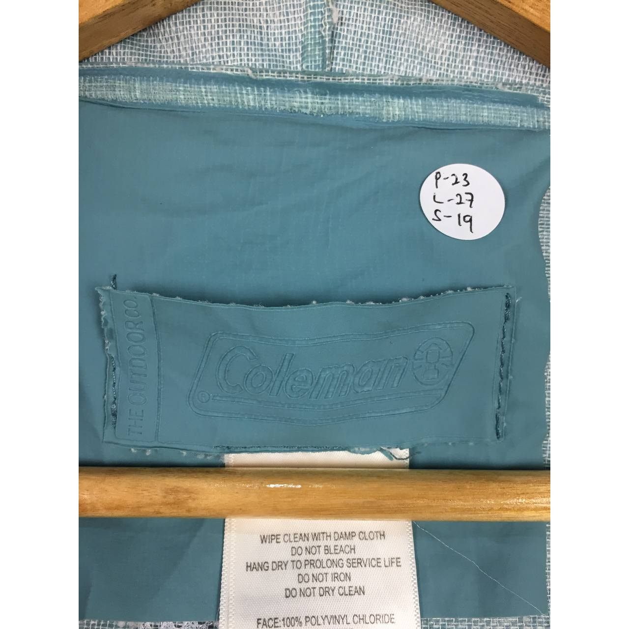 Coleman × Vintage Coleman Outdoor Workwear Rain Shell Jacket Size US M / EU 48-50 / 2 - 24 Thumbnail