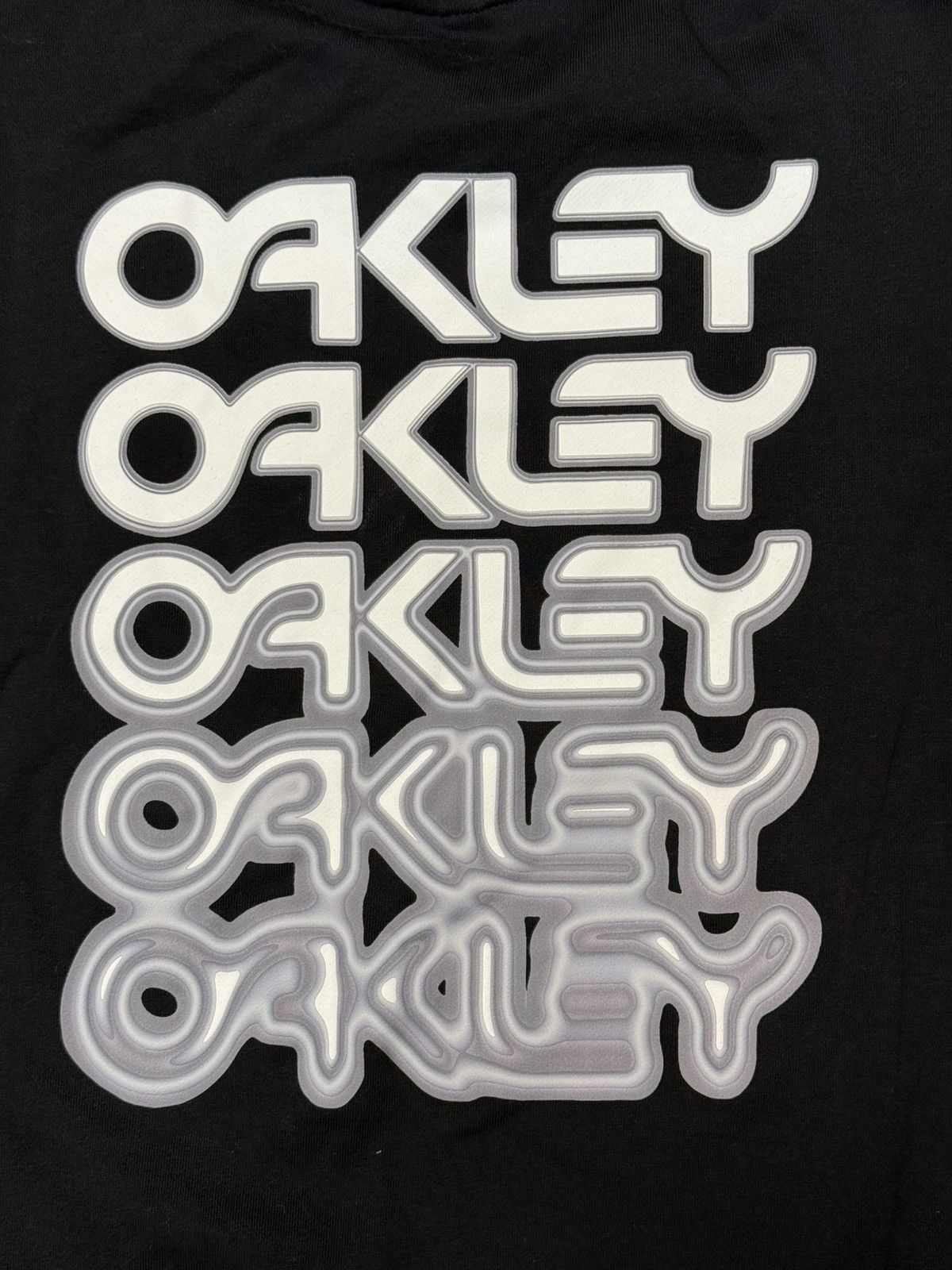 Oakley Black Oakley Sweater Transition Logo Boxy Fit Size US XL / EU 56 / 4 - 2 Thumbnail