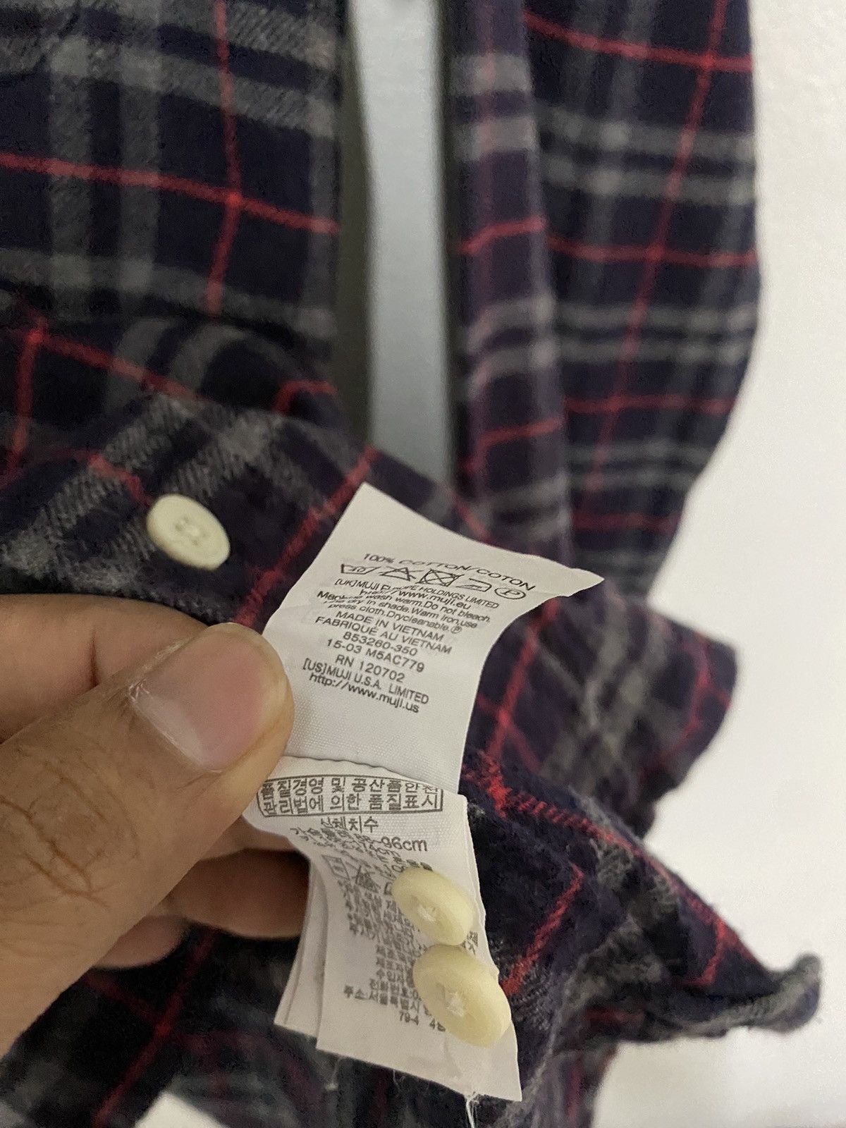 Japanese Brand × Vintage Japanese Brand Plaid Tartan Flannel Shirt Size US M / EU 48-50 / 2 - 5 Thumbnail