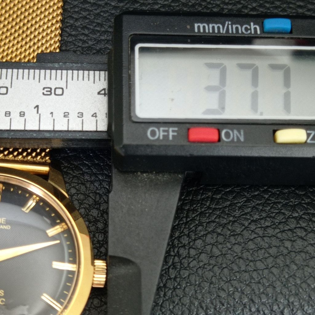 Other VINTAGE MONTINE HAND-WINDING SWISS MENS WATCH a444163 Size 38 - 7 Thumbnail