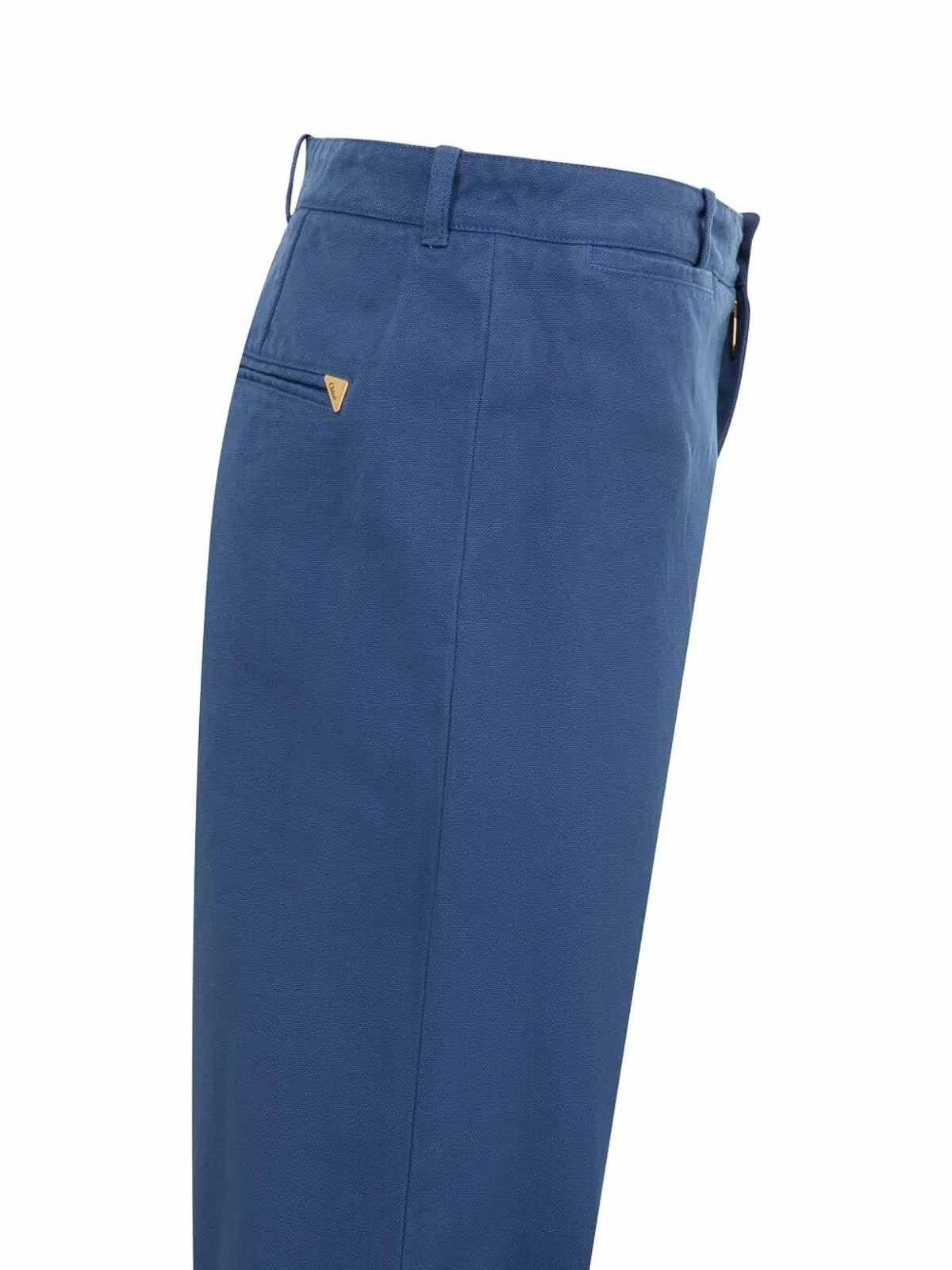 Chloe o1loc1c11125 Trousers in Deep Blue Size 26" / US 2 / IT 38 - 3 Thumbnail