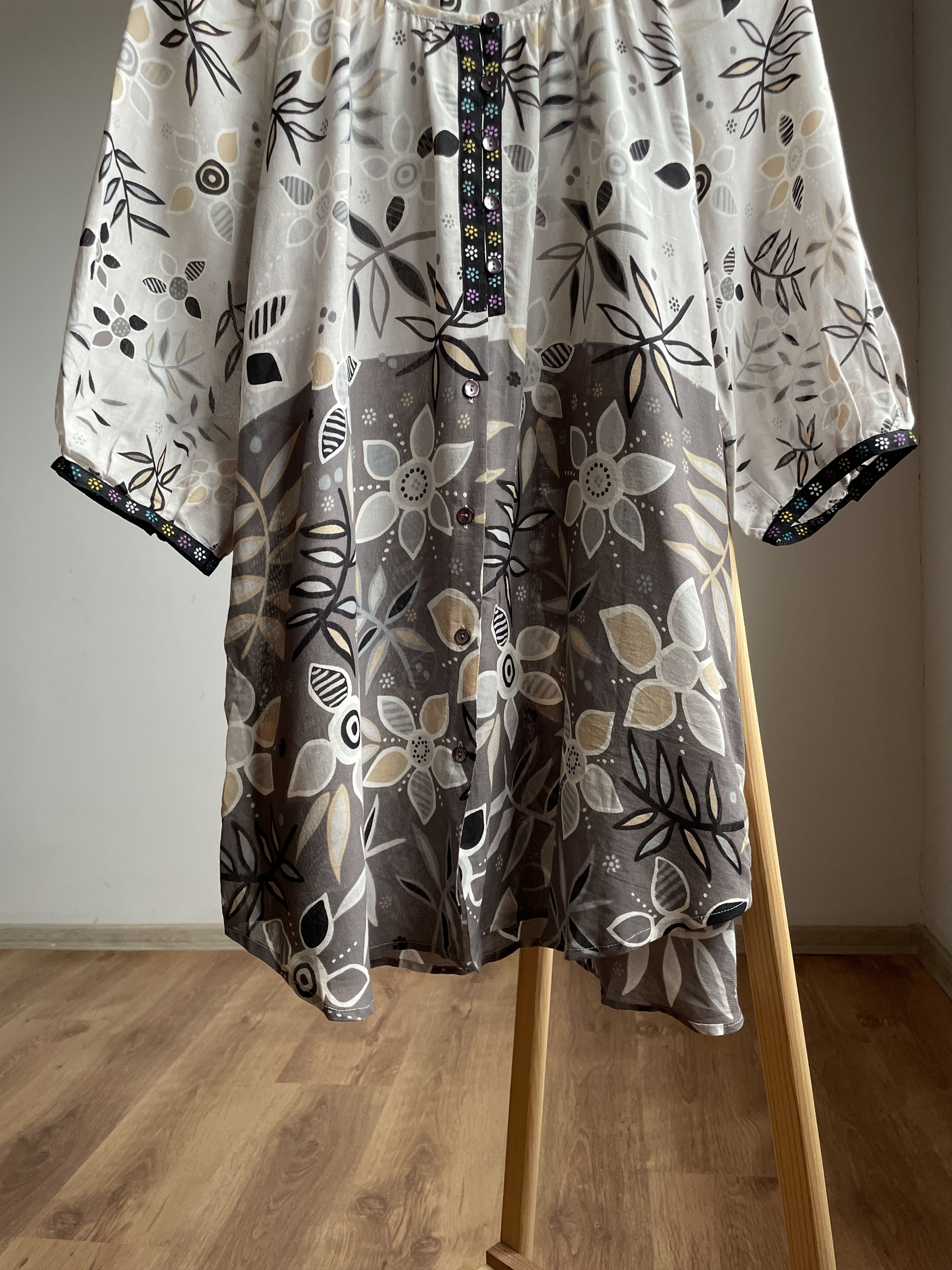 Gudrun Sjoden Gudrun Sjoden Viscose Cotton Floral Tunic Dress Size S Size S / US 4 / IT 40 - 5 Thumbnail