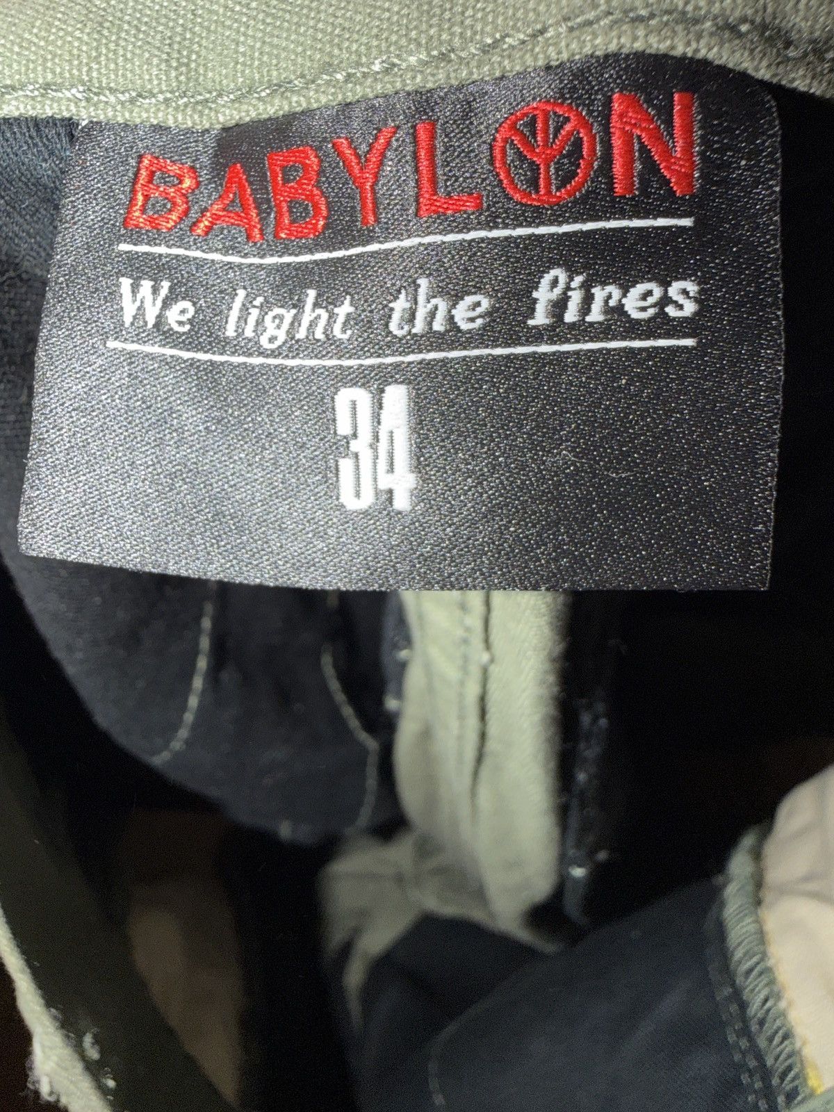 Babylon Babylon Olive Green Chino Pants Size US 34 / EU 50 - 4 Thumbnail
