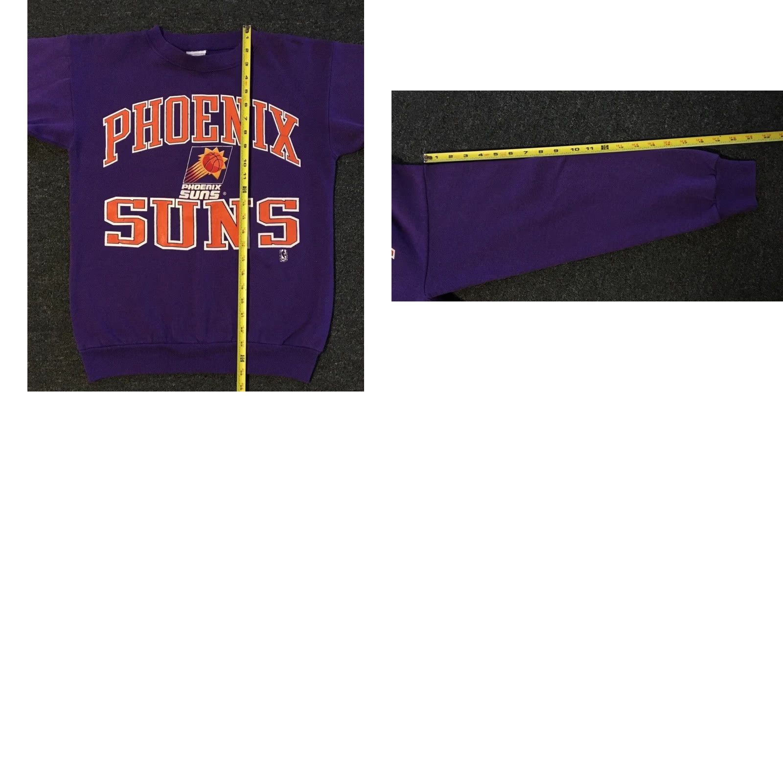 Vintage VINTAGE 90s Phoenix Suns Hoodie S Purple USA NBA Grunge Track 80s Charles Barkley Mens Small Size US S / EU 44-46 / 1 - 8 Thumbnail