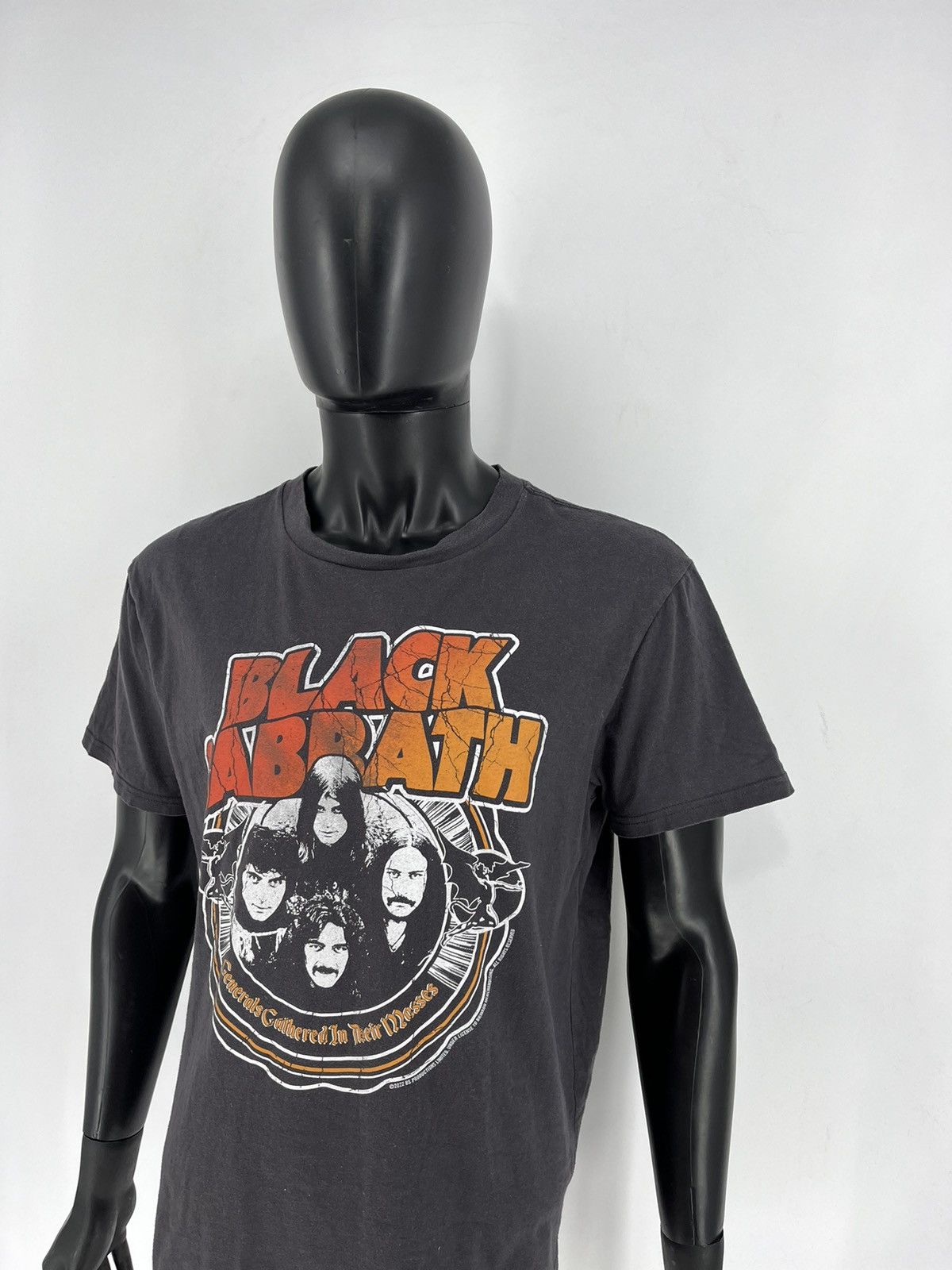Band Tees × Vintage Vintage Black Sabbath Big Logo Y2K T-Shirt Band Rock Metal Size US M / EU 48-50 / 2 - 4 Thumbnail
