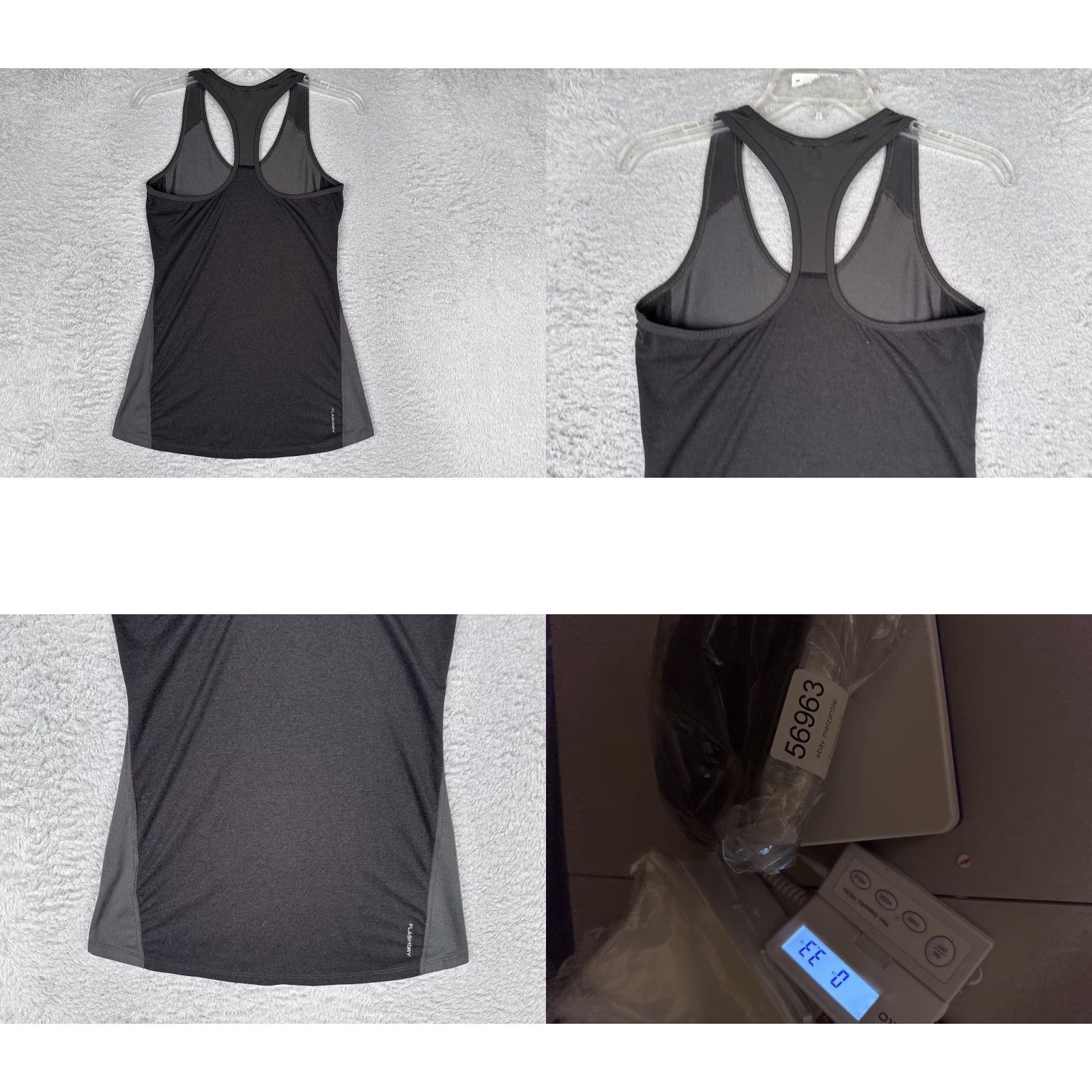 The North Face The North Face Shirt Womens XS Gray Black Racerback Tank FlashDry Tagless Size XS / US 0-2 / IT 36-38 - 9 Thumbnail