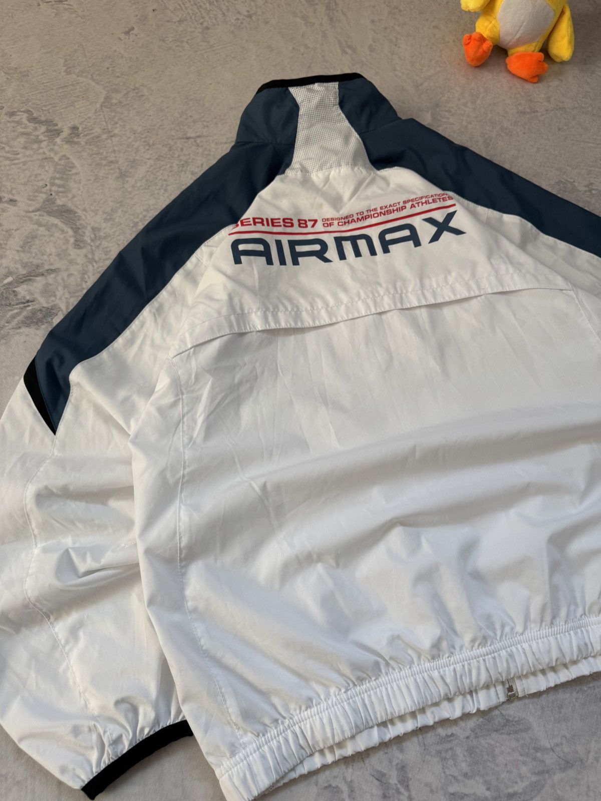 Nike × Vintage NIKE AIR MAX VINTAGE BASIC LOGO OVERSIZE BAGGY LIGHT JACKET Size US M / EU 48-50 / 2 - 7 Thumbnail