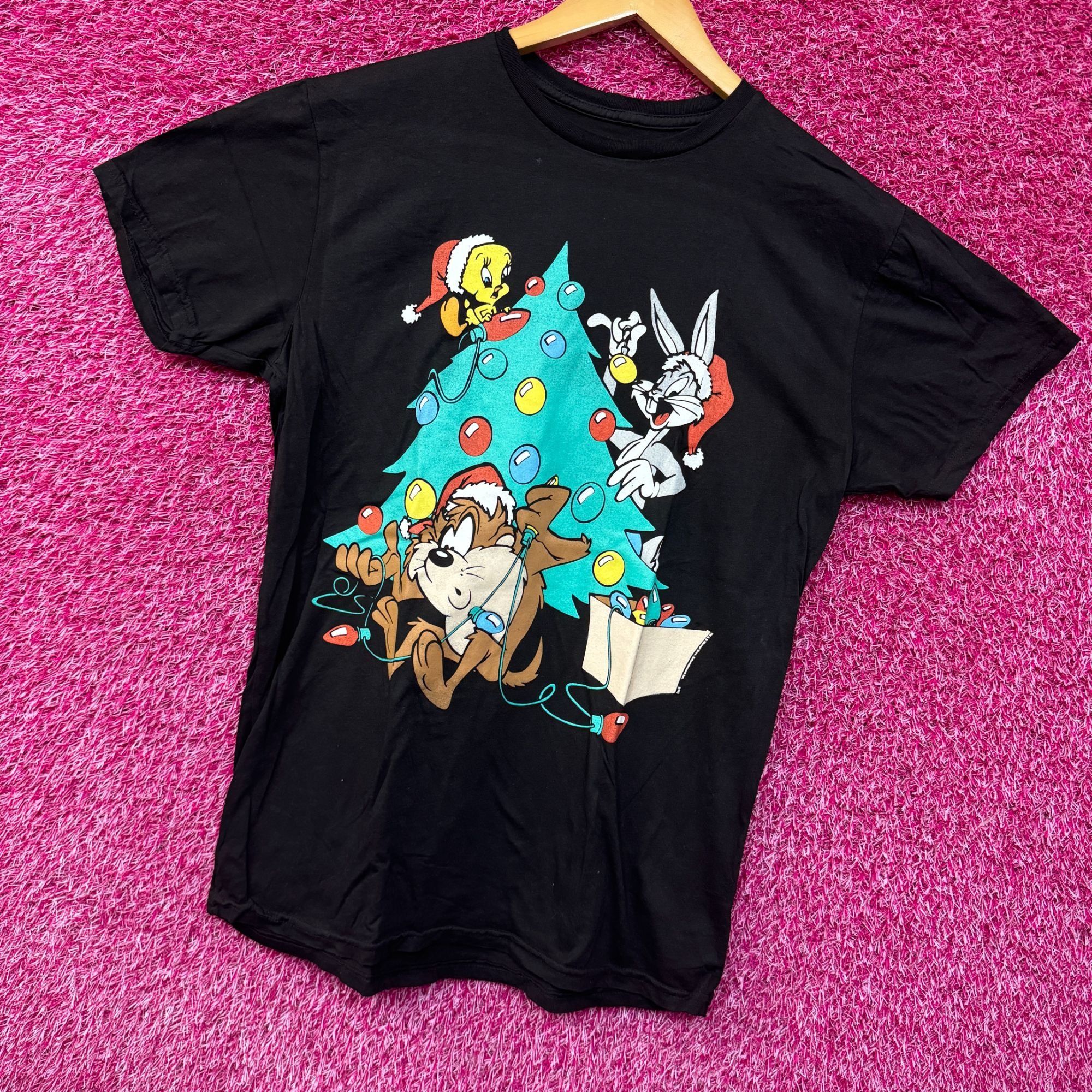 Other Bugs Bunny Tweety Bird Taz Looney Tunes Christmas Tee M Size US M / EU 48-50 / 2 - 3 Thumbnail