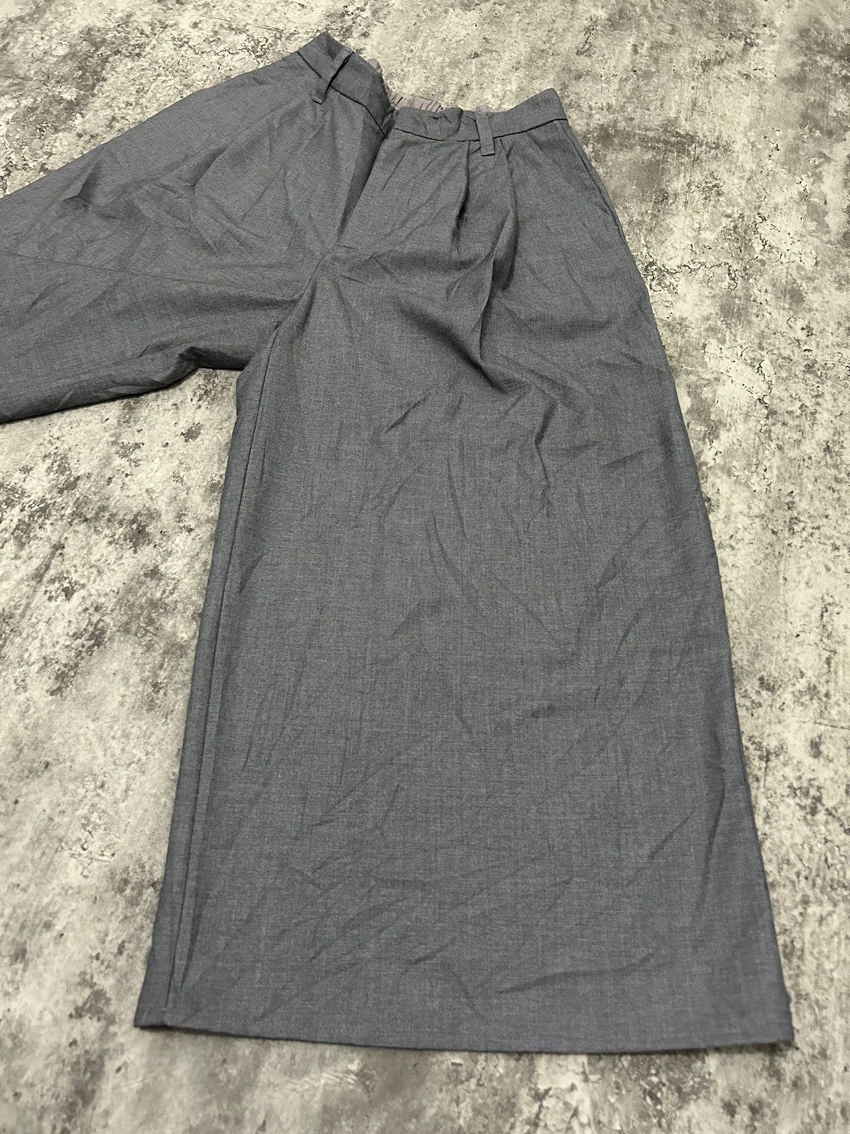 GU GU Japan Wide Leg Yohji Style Size US 27 - 3 Thumbnail
