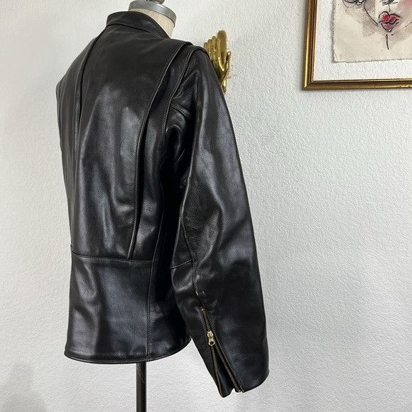 Vanson Leathers Vanson Single Riders Leather Jacket Boston USA 1974 Street R Size US XL / EU 56 / 4 - 8 Thumbnail