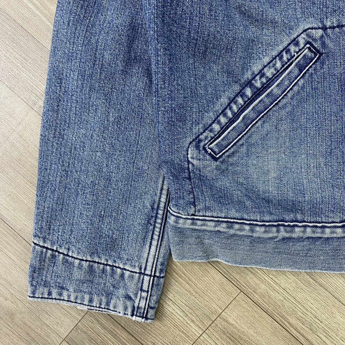 Hysteric Glamour 2000s Hysteric Glamour Kinky Blanket Denim Work Jacket Size US S / EU 44-46 / 1 - 6 Thumbnail