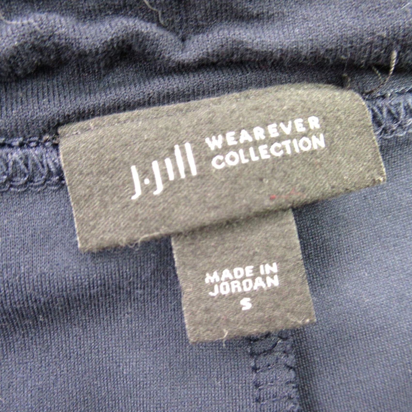 J. Jill J Jill Pants Womens Small Wide-Leg Casual Lightweight Chino Black Outdoors Shirt? Size 28" / US 6 / IT 42 - 3 Thumbnail