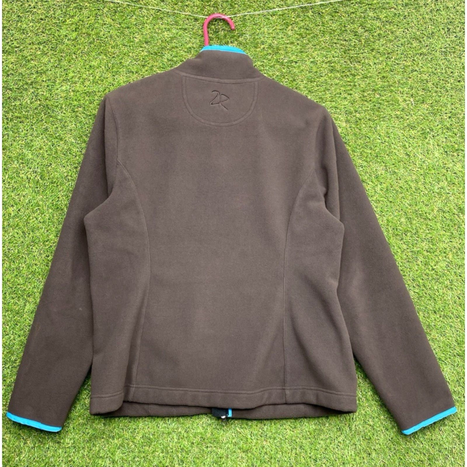 Vintage Zero Restriction Jacket Mens L Blue Tour Series Fleece 1/4 Zip Golf Logo Outdoor Sports Activewear Size US L / EU 52-54 / 3 - 2 Thumbnail