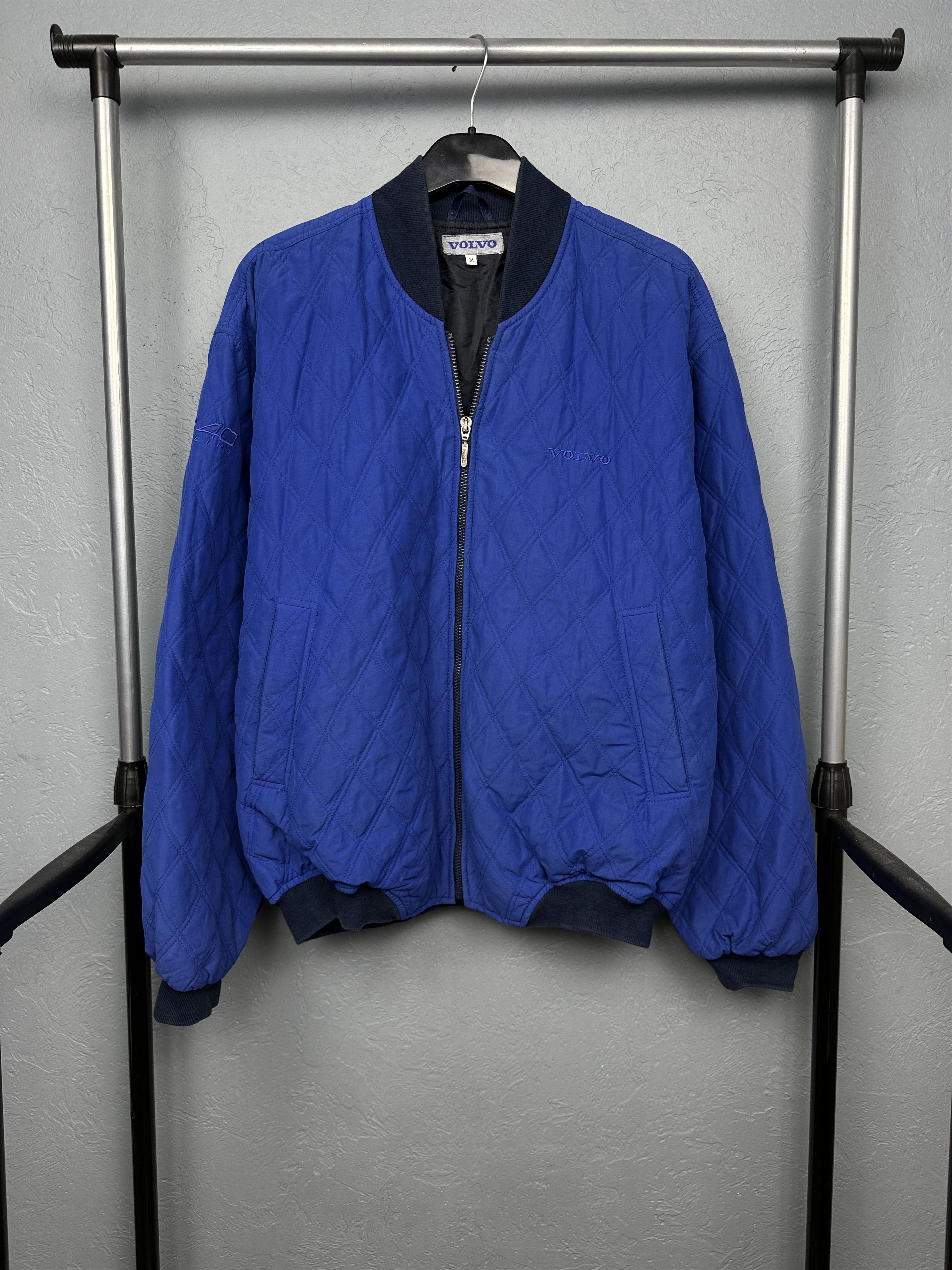 Vintage Volvo S40 Racing 90s Vintage Mens Bomber Jacket Size US M / EU 48-50 / 2 - 1 Thumbnail
