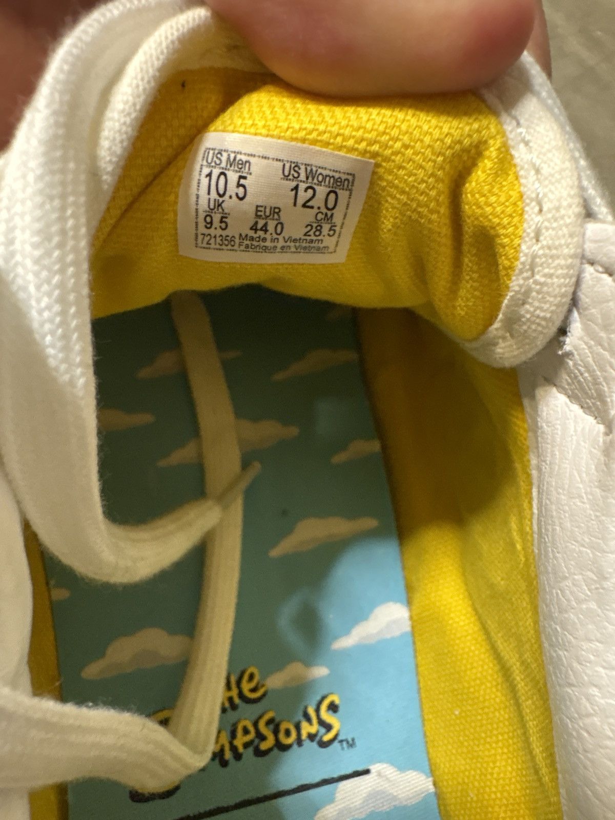 The Simpsons × Vans Vans x The Simpsons Size US 10.5 / EU 43-44 - 1 Thumbnail