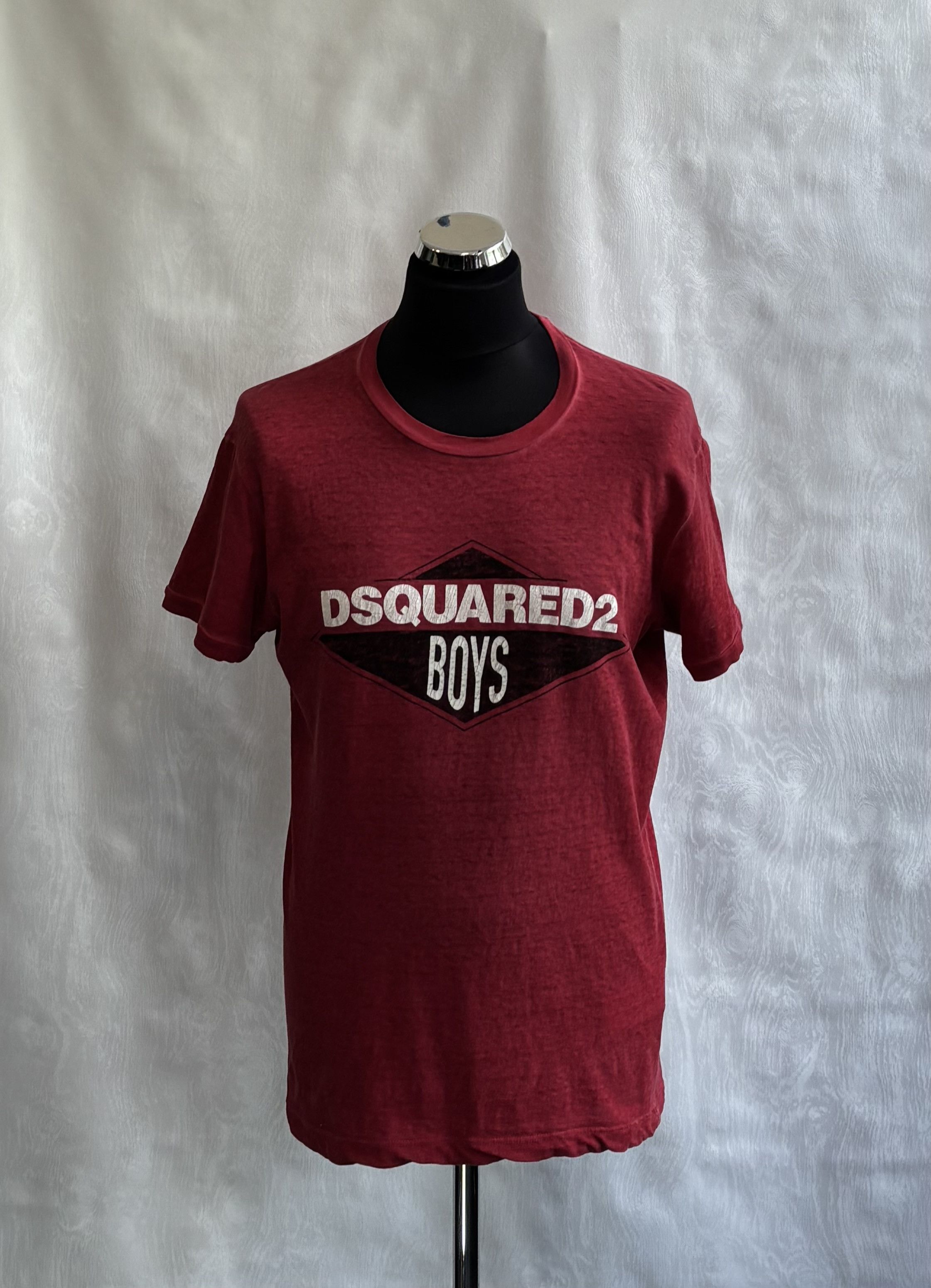 Dsquared2 Dsquared2 Red T-shirt Size L Size US L / EU 52-54 / 3 - 1 Thumbnail