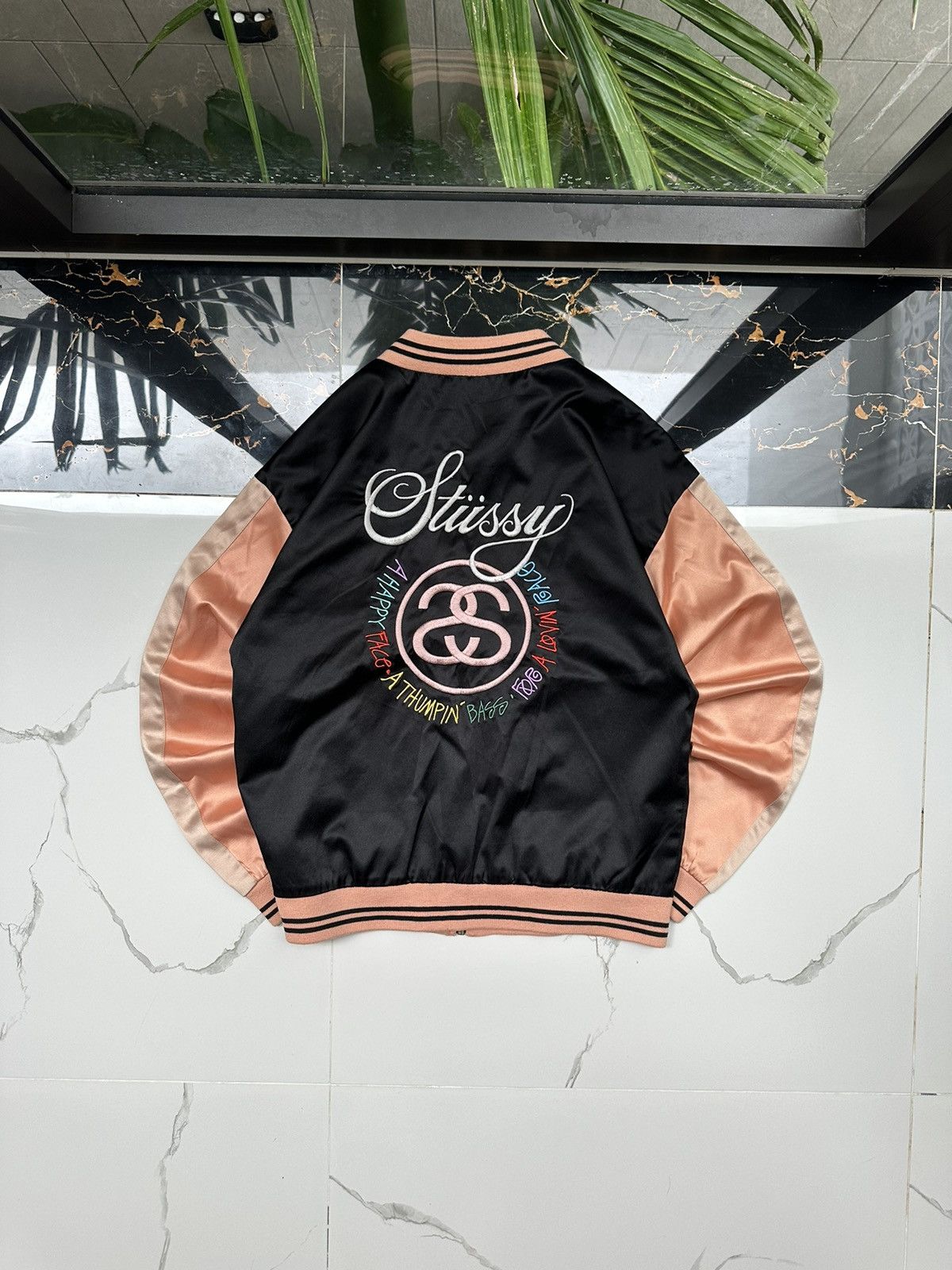 Stussy × Vintage STUSSY VINTAGE BIG LOGO STREETWEAR LIGHT JACKET Size S / US 4 / IT 40 - 6 Thumbnail