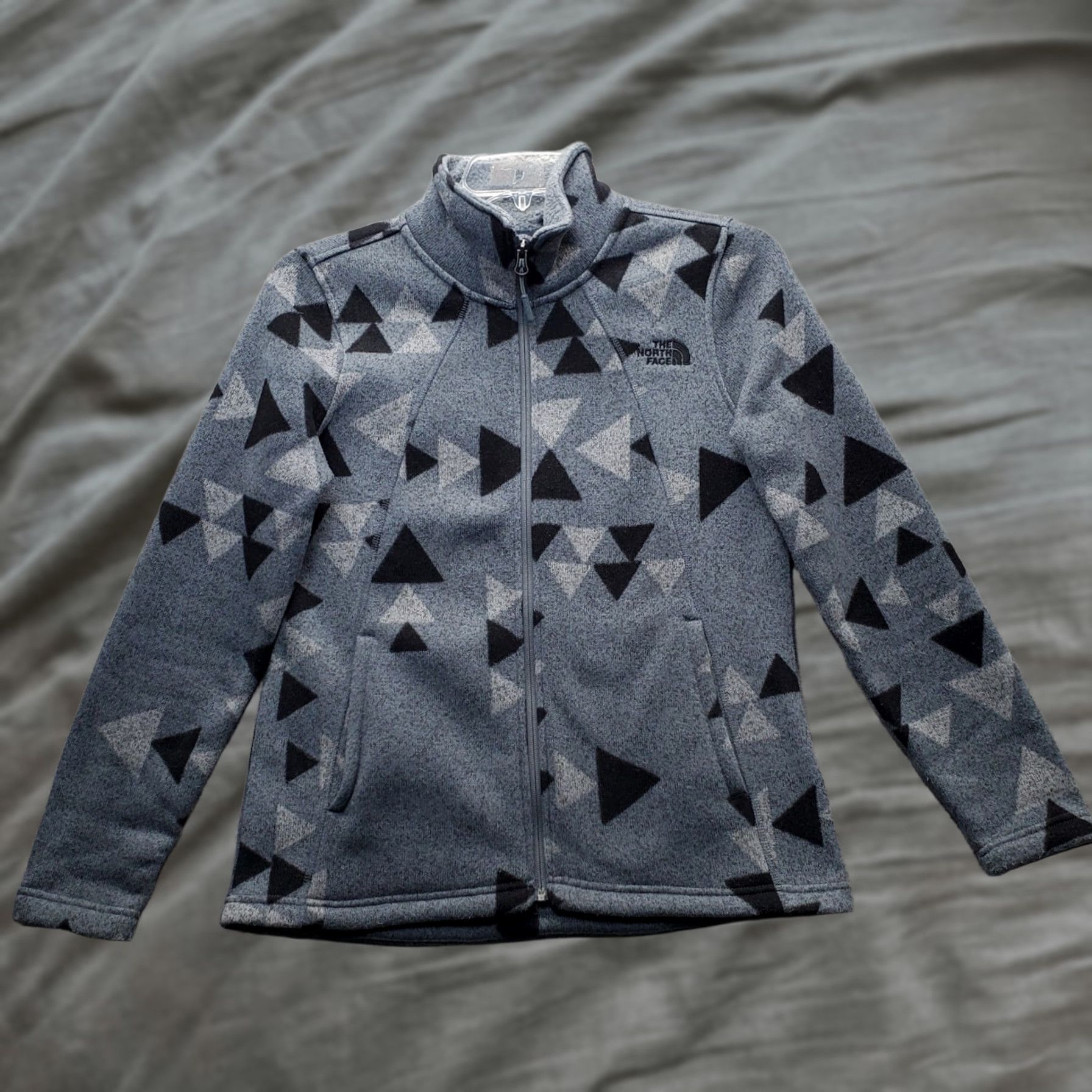 The North Face The North Face Crescent Jacket Womens M Multi Aztec Print Fleece Lined Full Zip Size M / US 6-8 / IT 42-44 - 1 Thumbnail