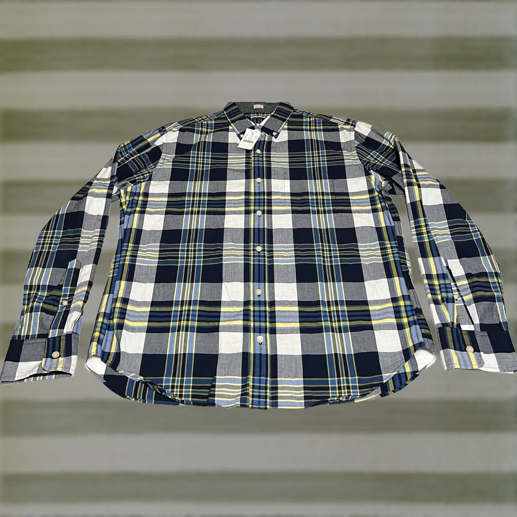 J.Crew J.CREW Shirt Slim Long Sleeve Plaid Button-Down XL Mens NWT Size US XL / EU 56 / 4 - 1 Thumbnail