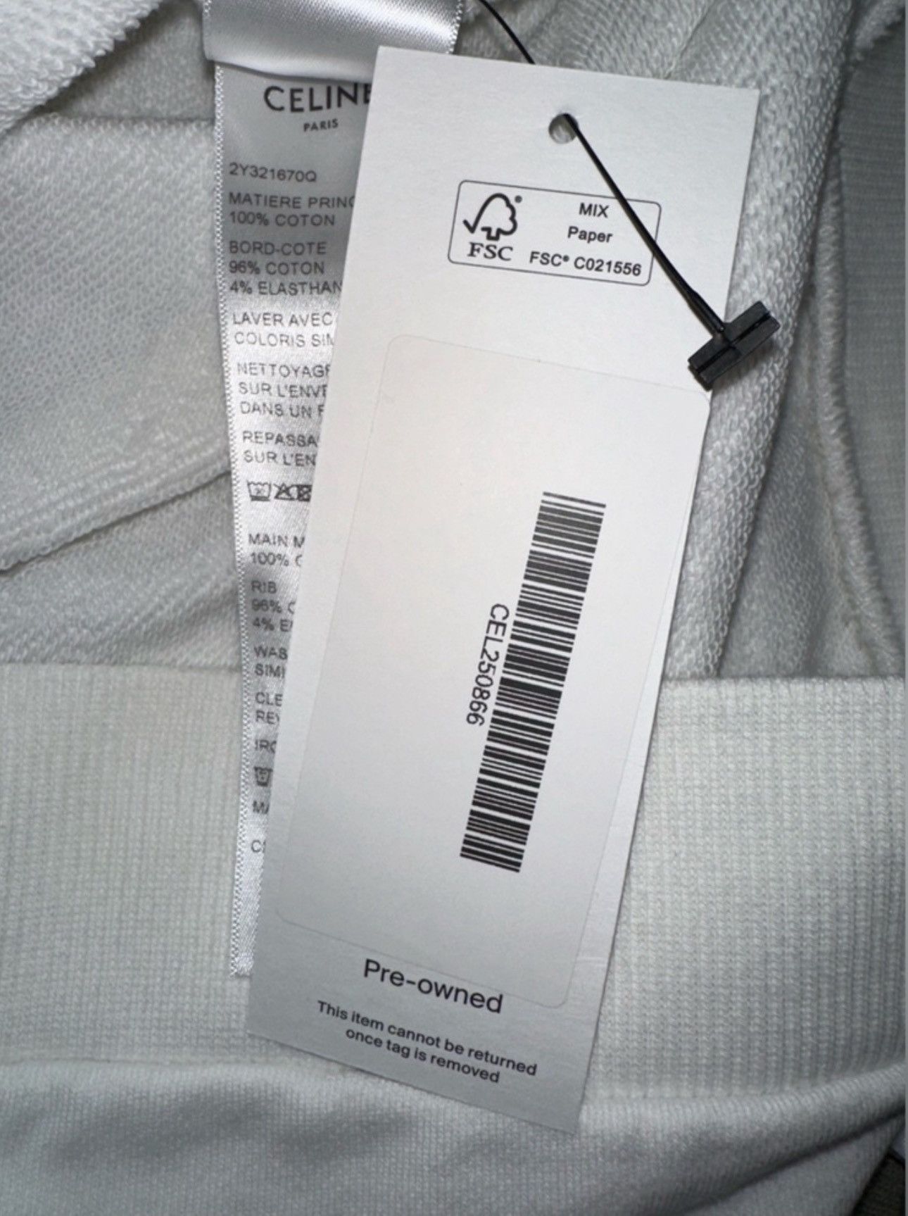 Celine CELINE logo hoodie Size US XL / EU 56 / 4 - 11 Thumbnail