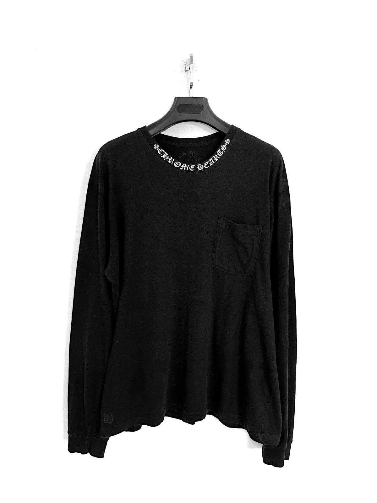Chrome Hearts Chrome Heart long sleeve neck logo floral cross Size US XL / EU 56 / 4 - 1 Thumbnail