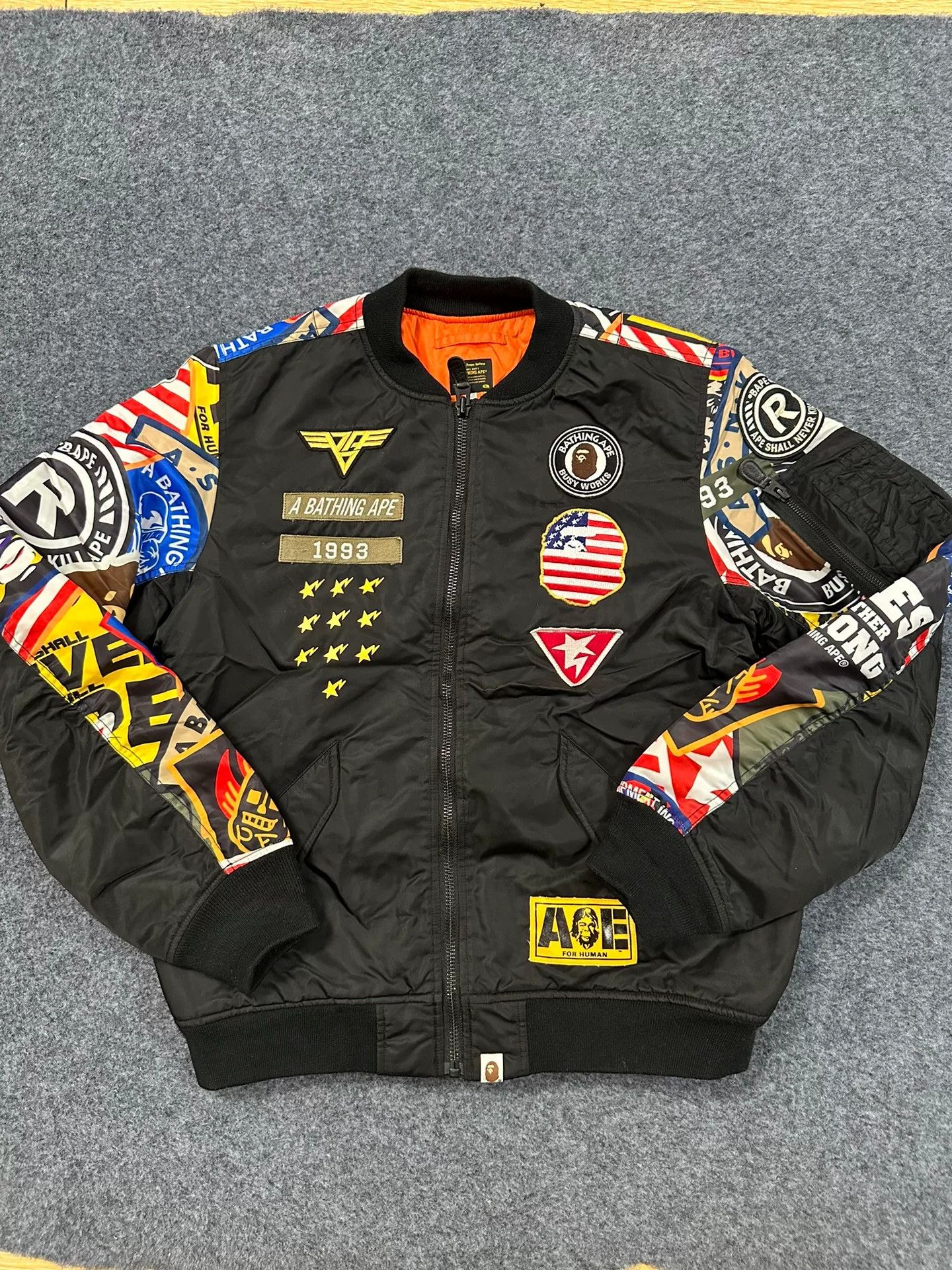 Bape Bape A Multi Shark Jacket Outerwear Size US L / EU 52-54 / 3 - 1 Thumbnail