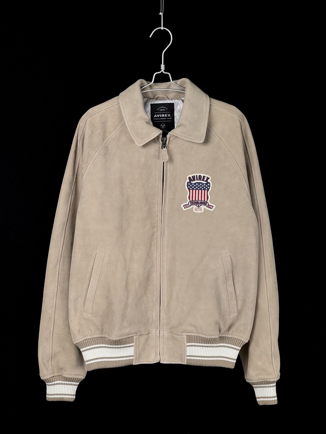 Avirex SUEDE ICON JACKET Size US M / EU 48-50 / 2 - 3 Thumbnail