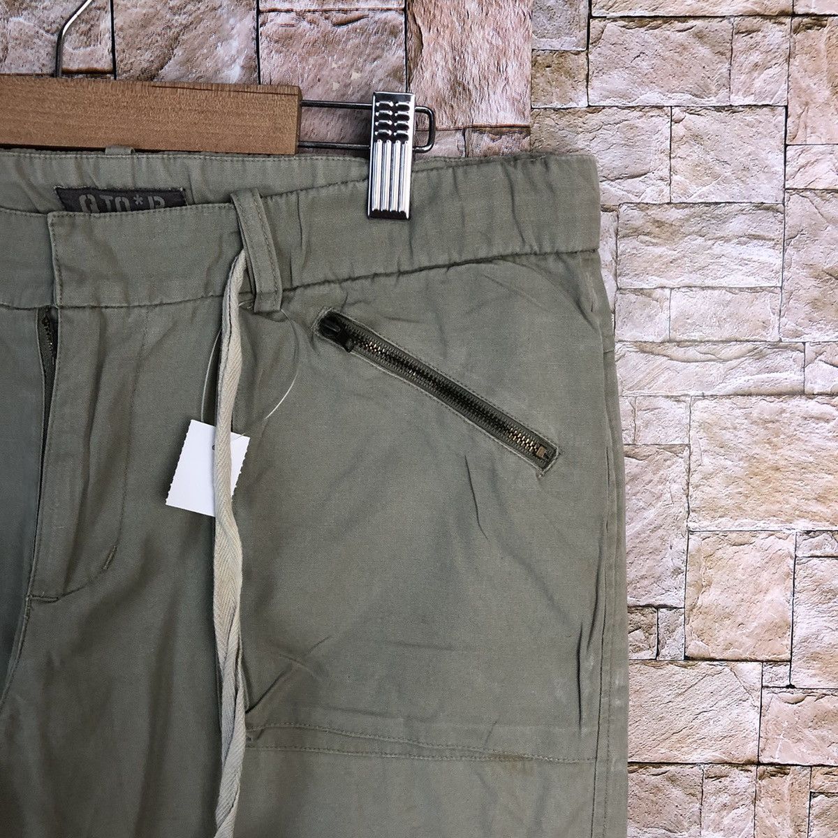 Japanese Brand Q Top Green utility streetwear Cargo Multipocket Pants #A437 Size US 30 / EU 46 - 9 Thumbnail