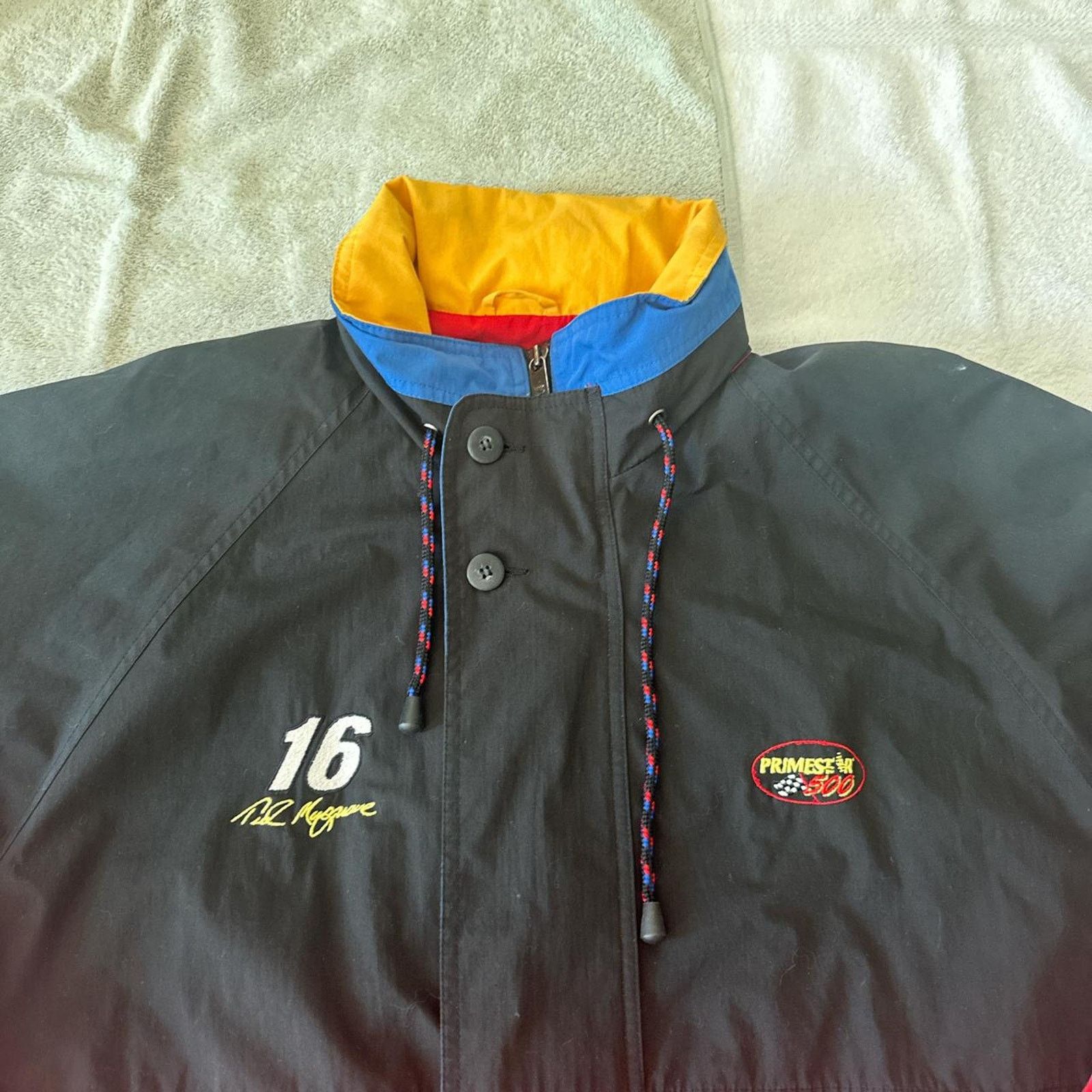 NASCAR Vintage 90s NASCAR Primestar 500 Racing Jacket Size L Size US L / EU 52-54 / 3 - 2 Thumbnail
