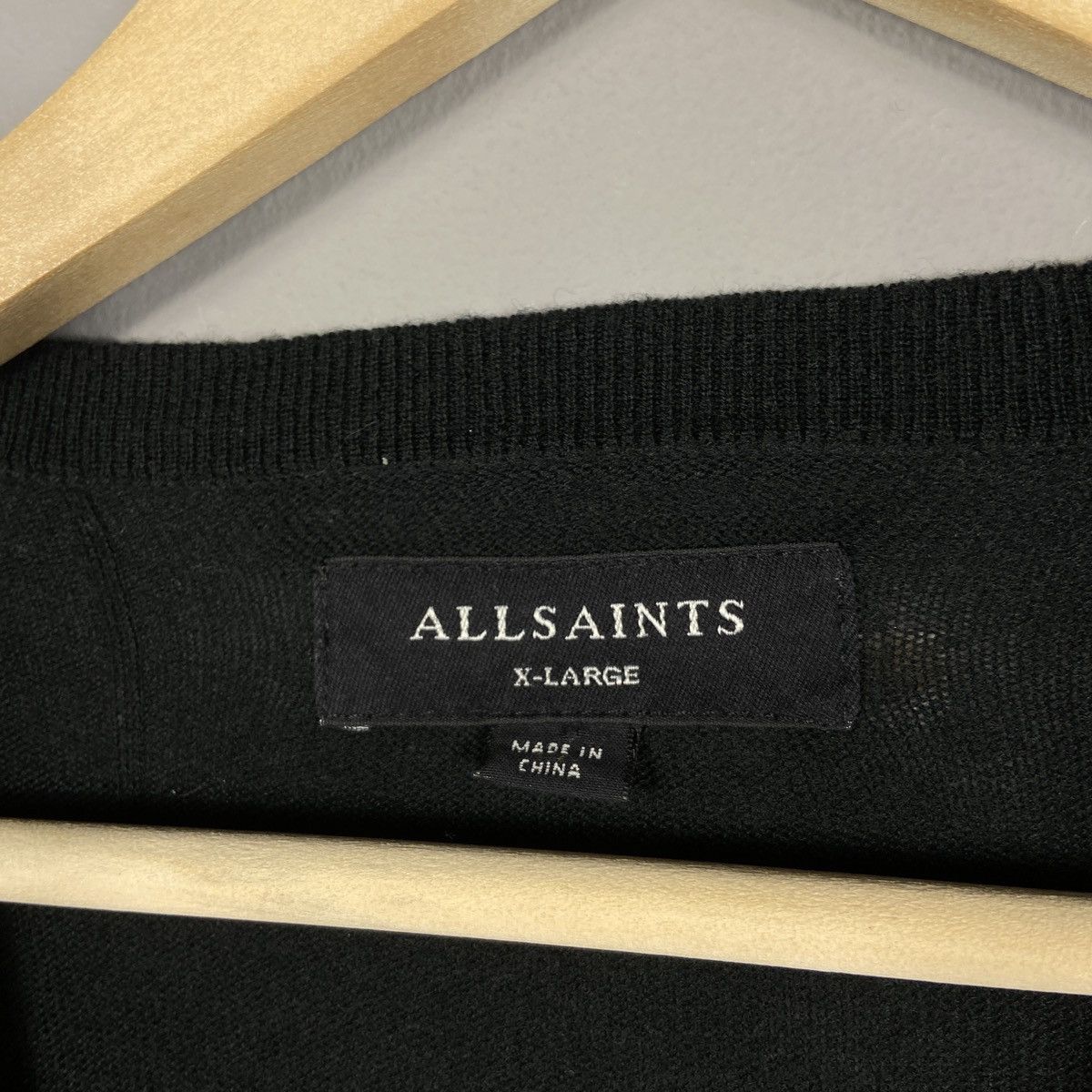 Allsaints × Designer ALLSAINTS “Nomo” Crew Neck Sweater Size US XL / EU 56 / 4 - 4 Thumbnail