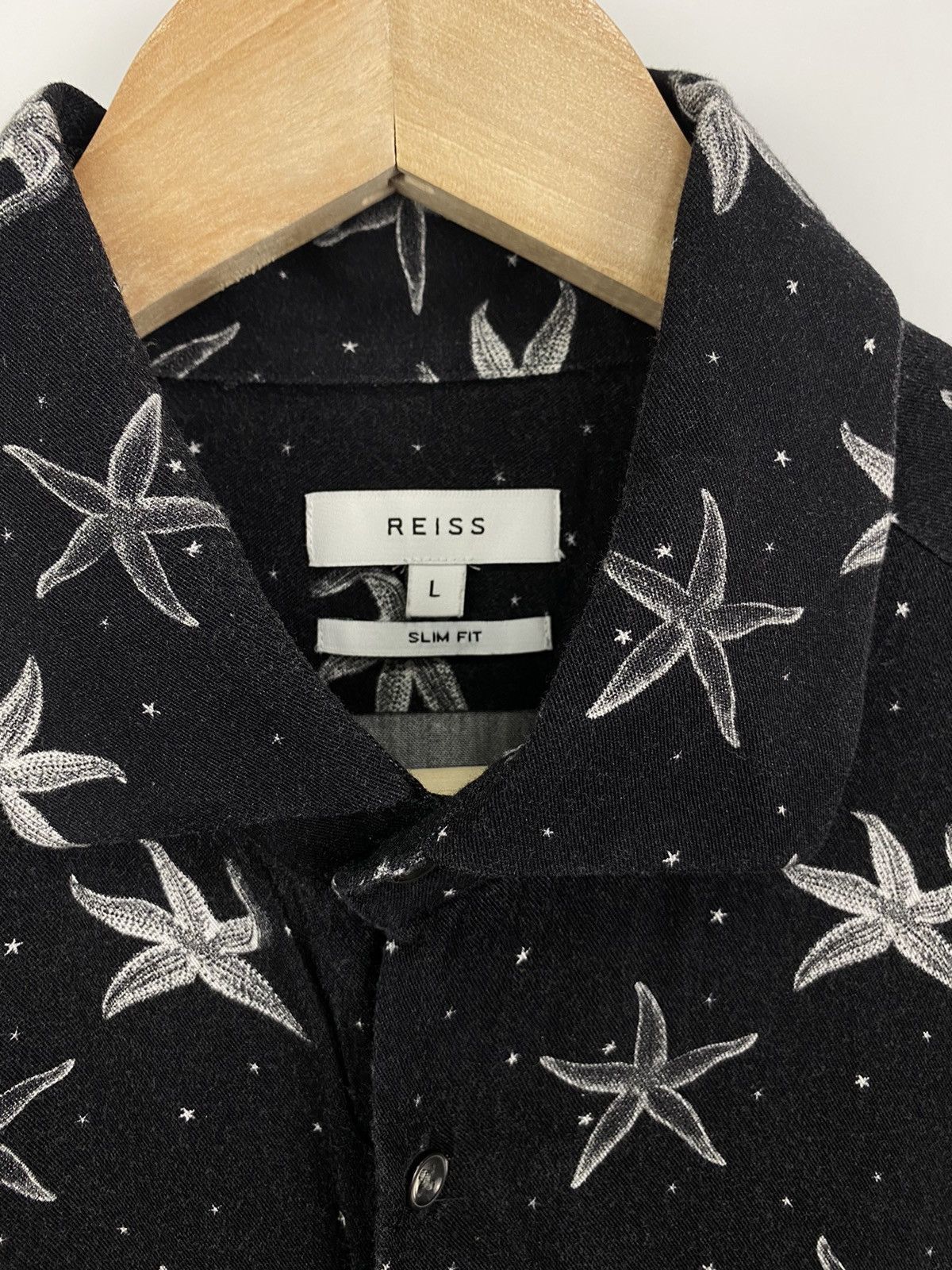 Reiss Reiss Luxury Hawaiian Button Up Shirt Size US L / EU 52-54 / 3 - 4 Thumbnail