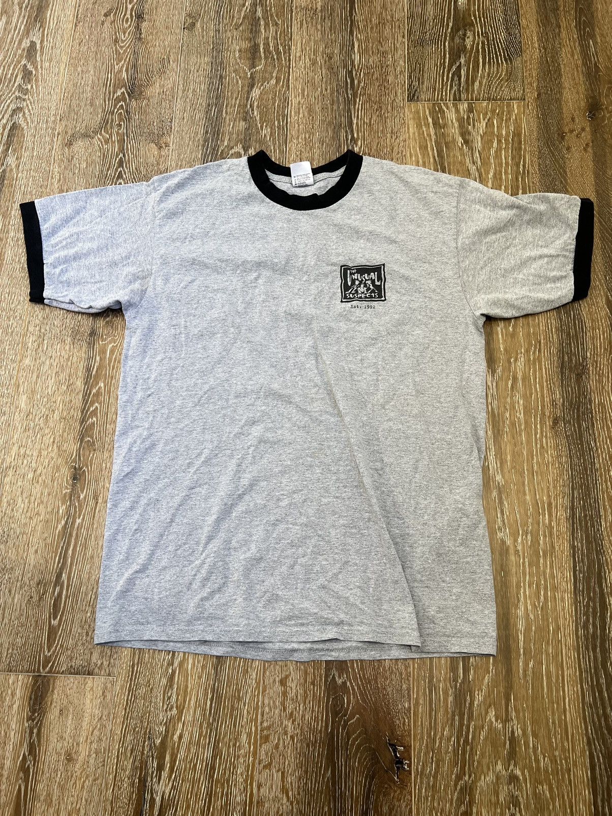 Vintage Vintage 1992 The Unusual Suspects ringer tee Size US XL / EU 56 / 4 - 1 Thumbnail