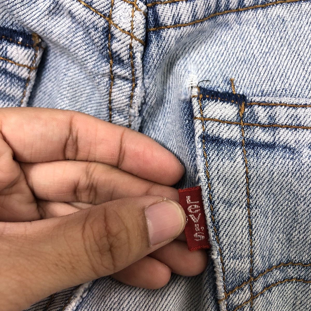 Levi's 🔥90’s Distressed Denim Jeans Levi’s Size US 29 - 15 Thumbnail
