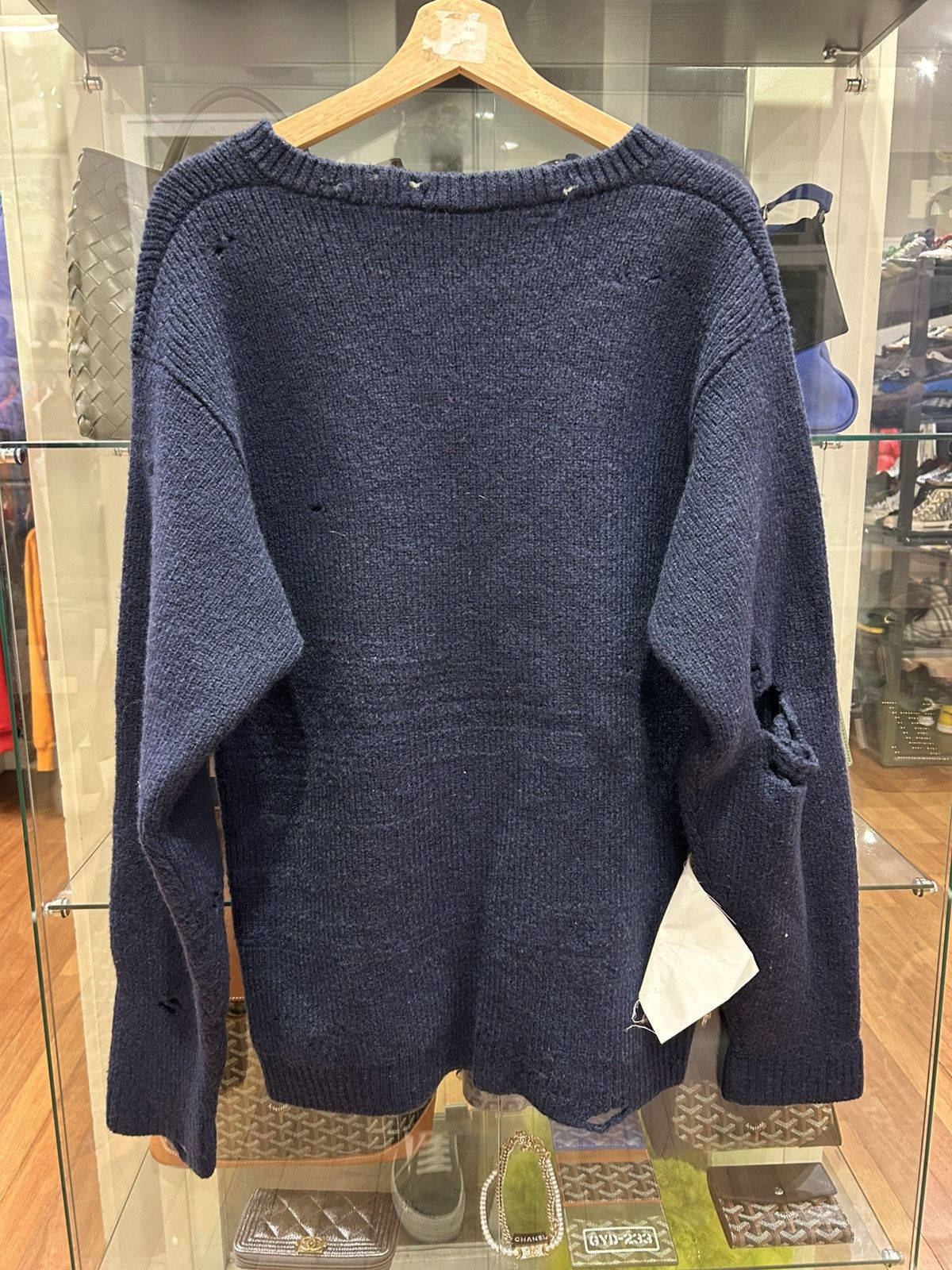 Vetements Vetements Knit Hole Sweater Size US M / EU 48-50 / 2 - 2 Thumbnail