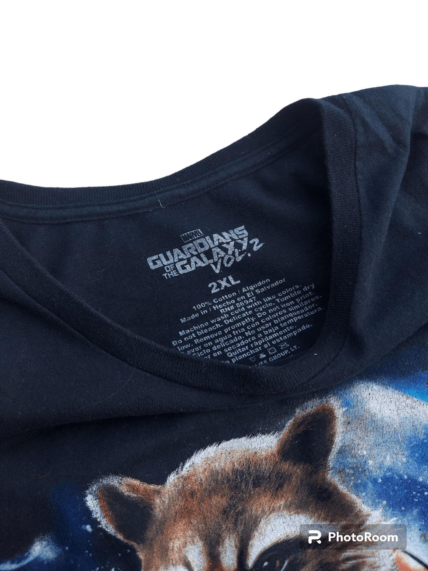Marvel Comics 💥Marvel Guardians of The Galaxy Rocket and Groot T Shirt Size US XXL / EU 58 / 5 - 4 Thumbnail