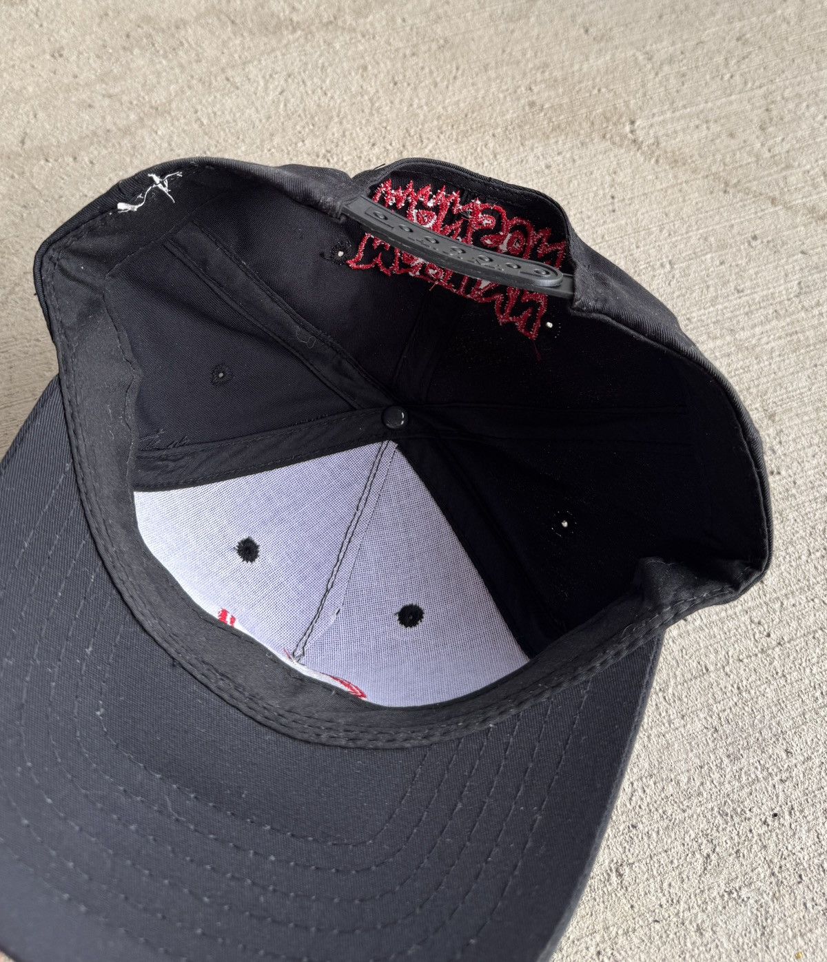 Band Tees × Marilyn Manson × Vintage Vintage RARE Marilyn Manson Antichrist Superstar Promo Hat Size ONE SIZE - 6 Thumbnail