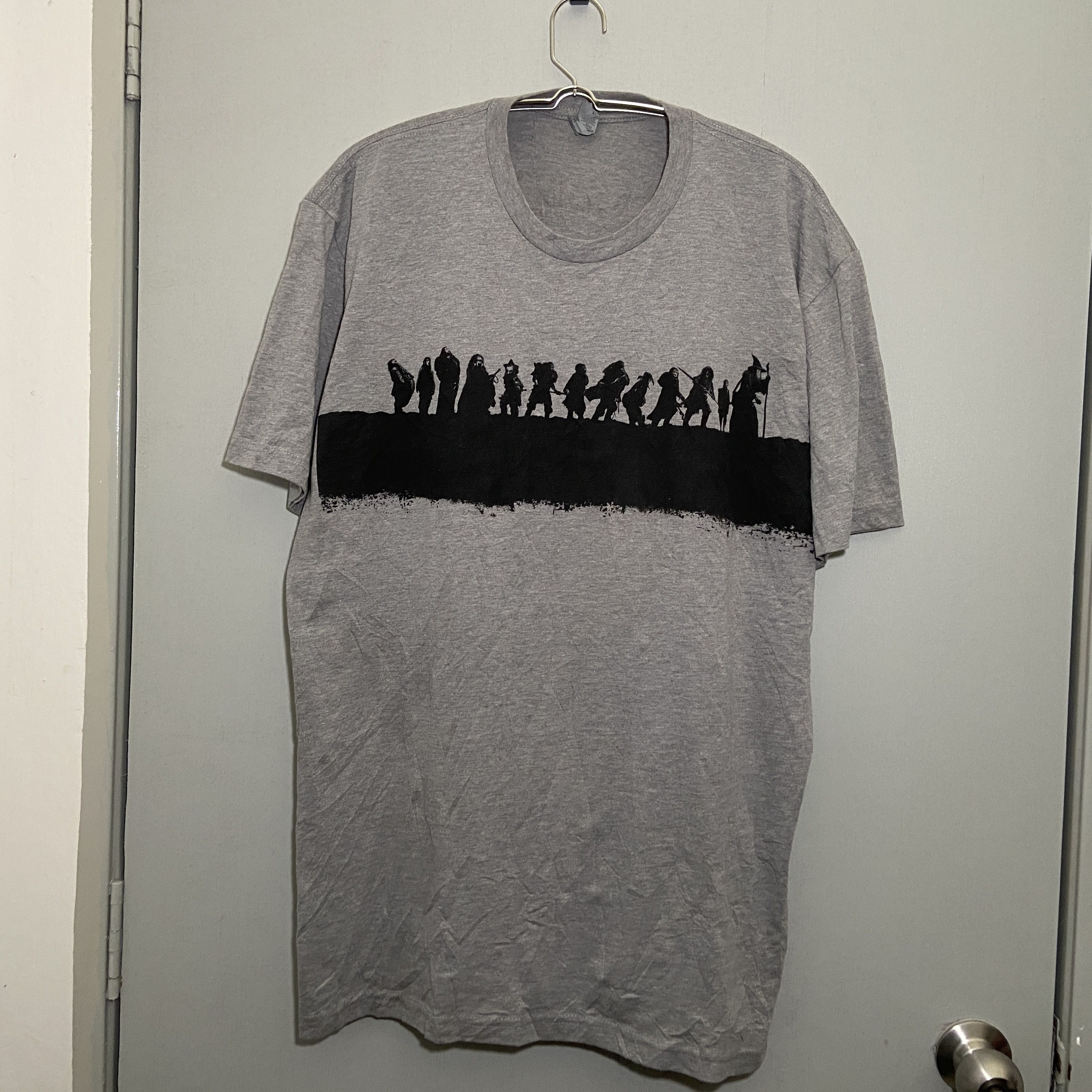 Vintage Lord of the Rings Hobbit an Unexpected Journey Promo Tee Size US XL / EU 56 / 4 - 2 Thumbnail