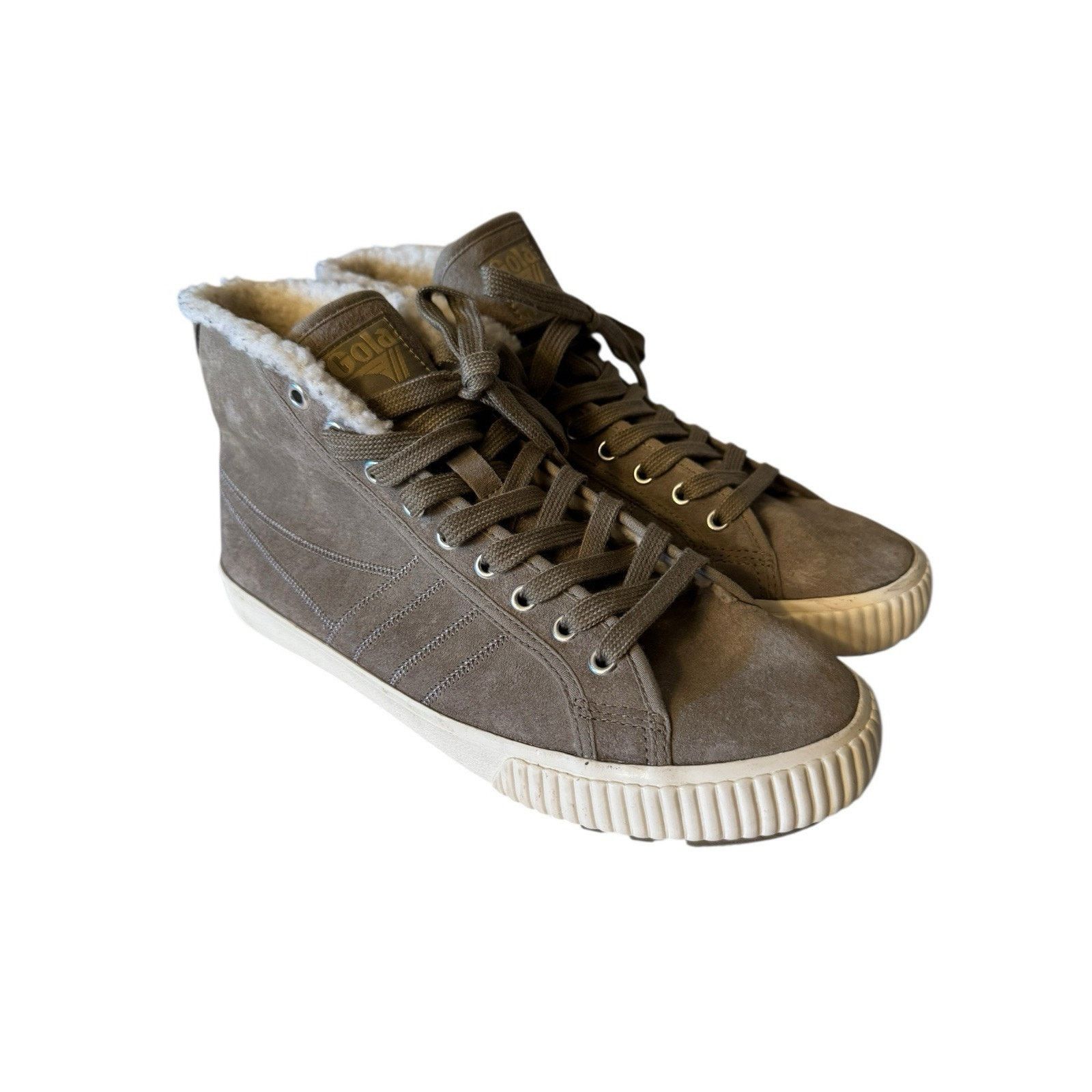 Gola Nordic High Rhino Sherpa Lined High Top Sneaker Boots