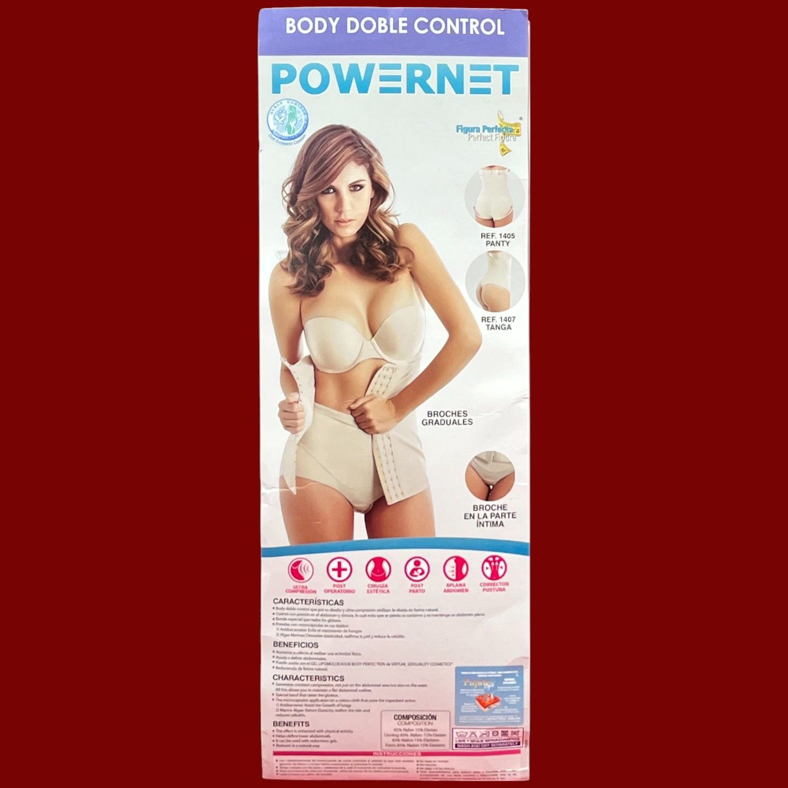 Other Fajate Virtual Sensuality - Women's Body Double Control Shap Size ONE SIZE - 14 Thumbnail