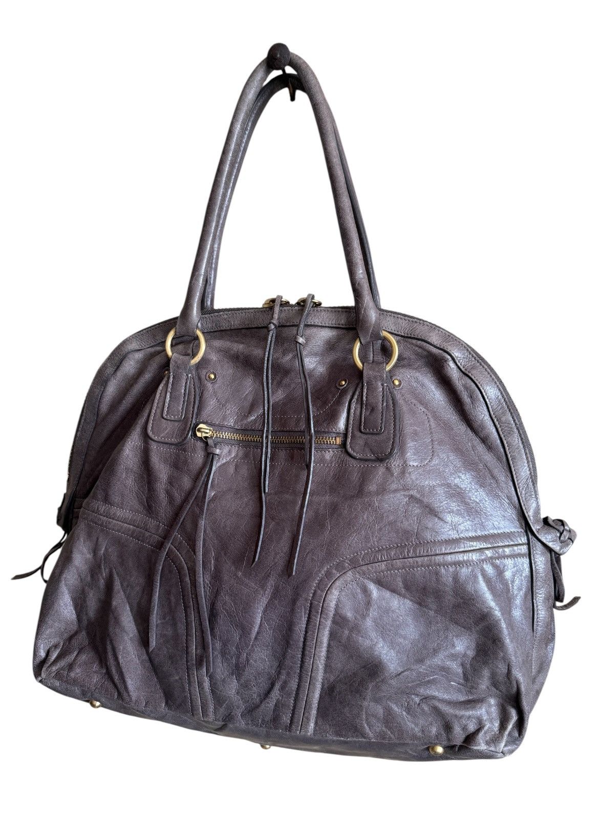 Japanese Brand SAZABY Leather Handbag Shoulder Women Size ONE SIZE - 3 Thumbnail