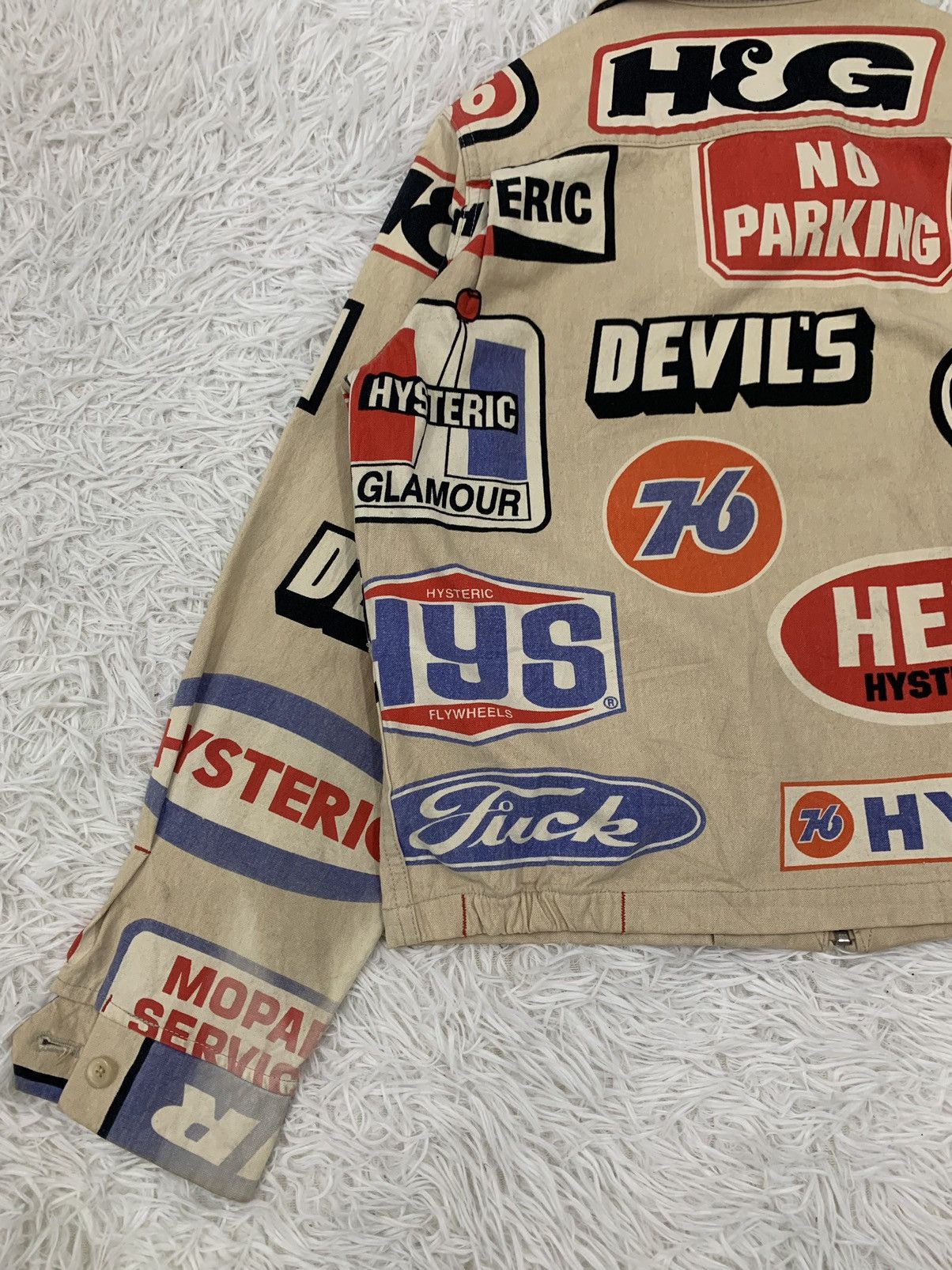 Hysteric Glamour Rare Hysteric Glamour Full Print Jacket Size US S / EU 44-46 / 1 - 7 Thumbnail