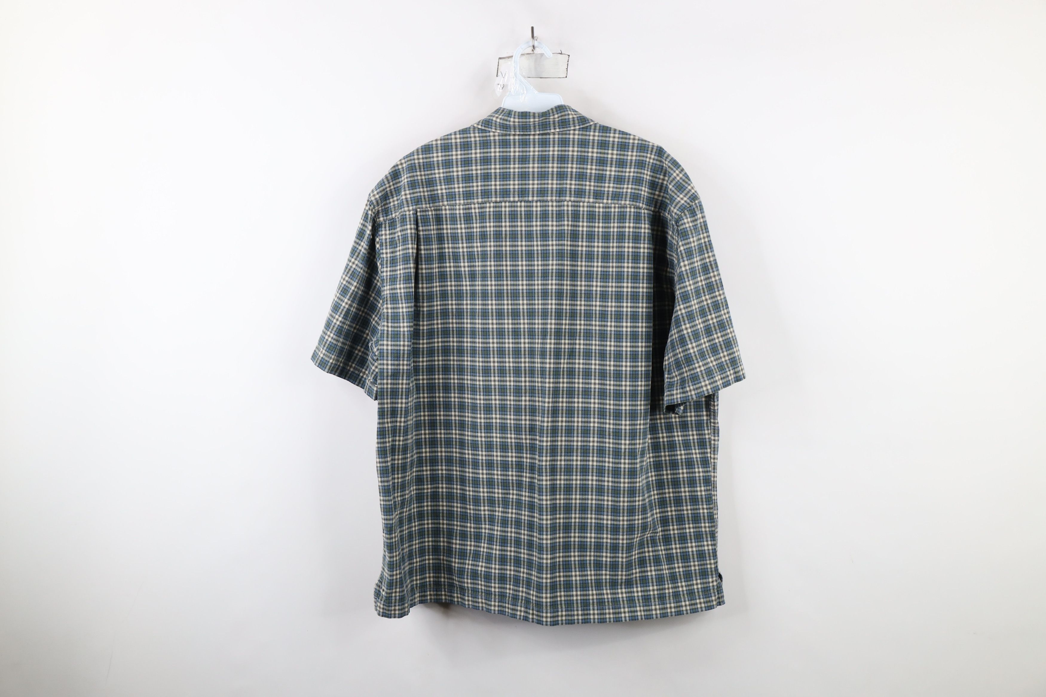 Abercrombie & Fitch × Vintage Vintage 90s Abercrombie & Fitch Baggy Fit Button Shirt Plaid Size US L / EU 52-54 / 3 - 8 Thumbnail
