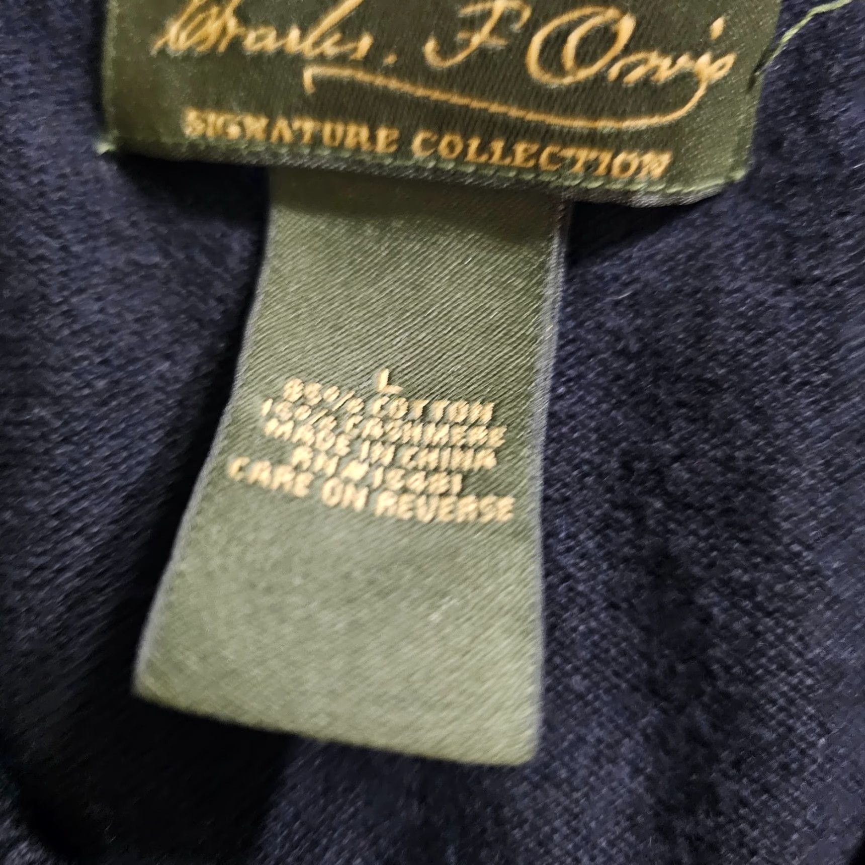 Orvis Orvis Sweater Mens Large Blue Argyle Cashmere Blend V Neck Long Sleeve Career Shirt? Size US L / EU 52-54 / 3 - 4 Thumbnail