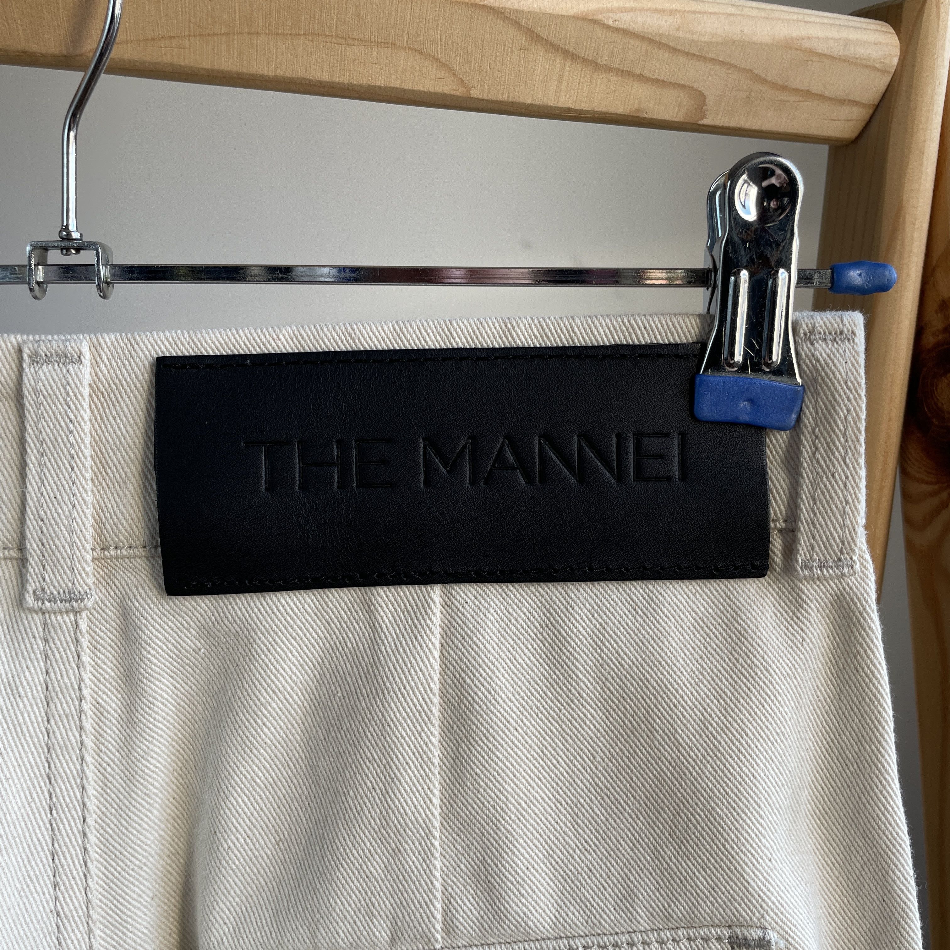 Other The Mannei Plana Ivory Womens Cargo Jeans Size US4/UK6/IT38 Size 27" / US 4 / IT 40 - 10 Thumbnail