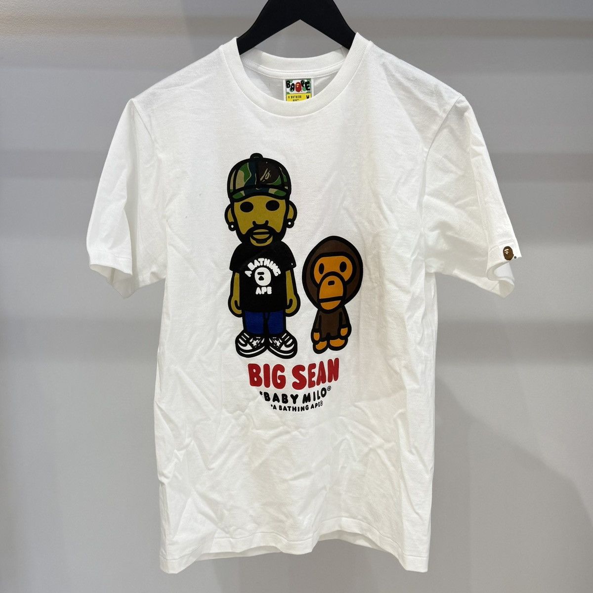 Bape BAPE x Big Sean Baby Milo Tee White Size US M / EU 48-50 / 2 - 1 Thumbnail