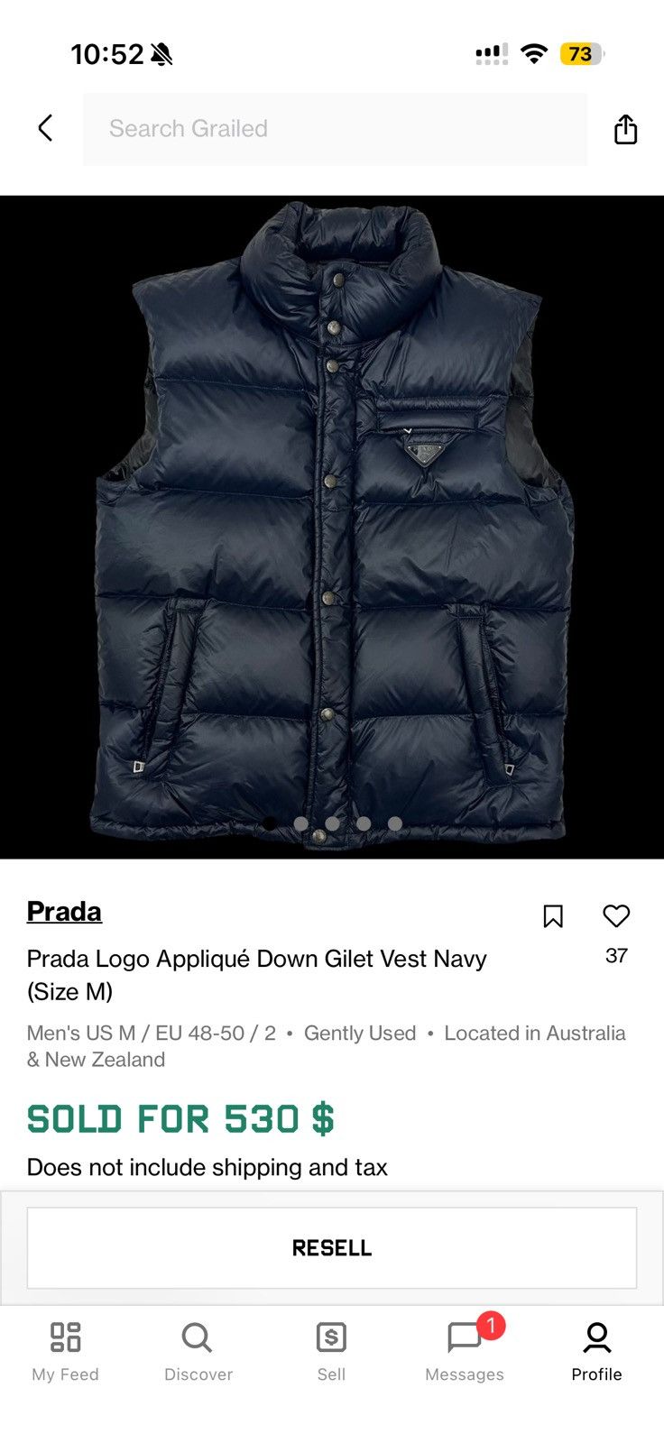 Prada Prada triangle logo vest Size US M / EU 48-50 / 2 - 6 Thumbnail